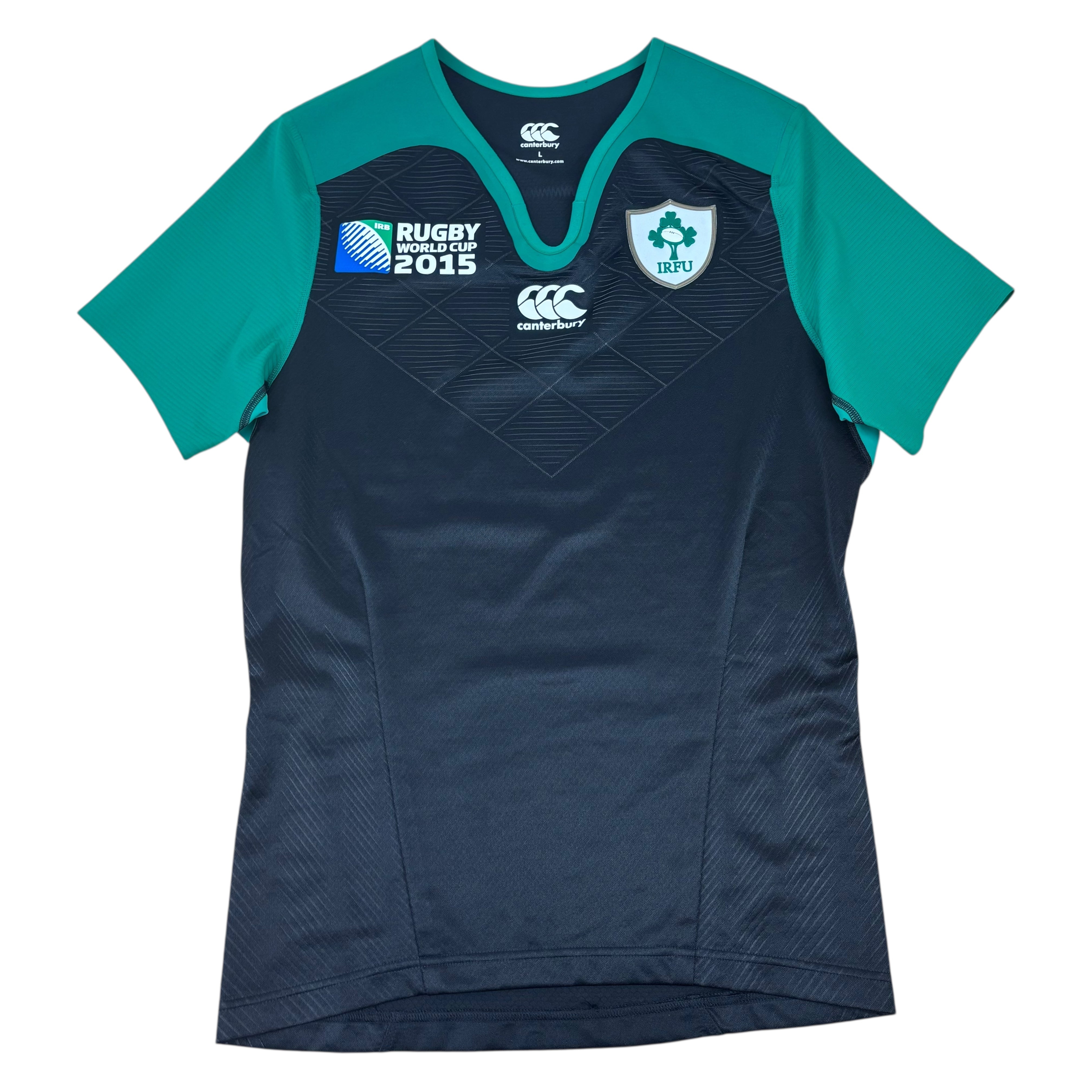 Canterbury Ireland Rugby IRFU 2015 Rugby World Cup Alternate Jersey (L)