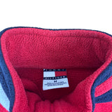 Tommy Hilfiger Red Spell-Out Q-Zip Fleece (Women’s M)