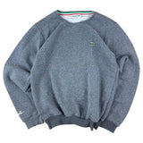 Lacoste Y2K Grey Logo Sweater (Women’s M)