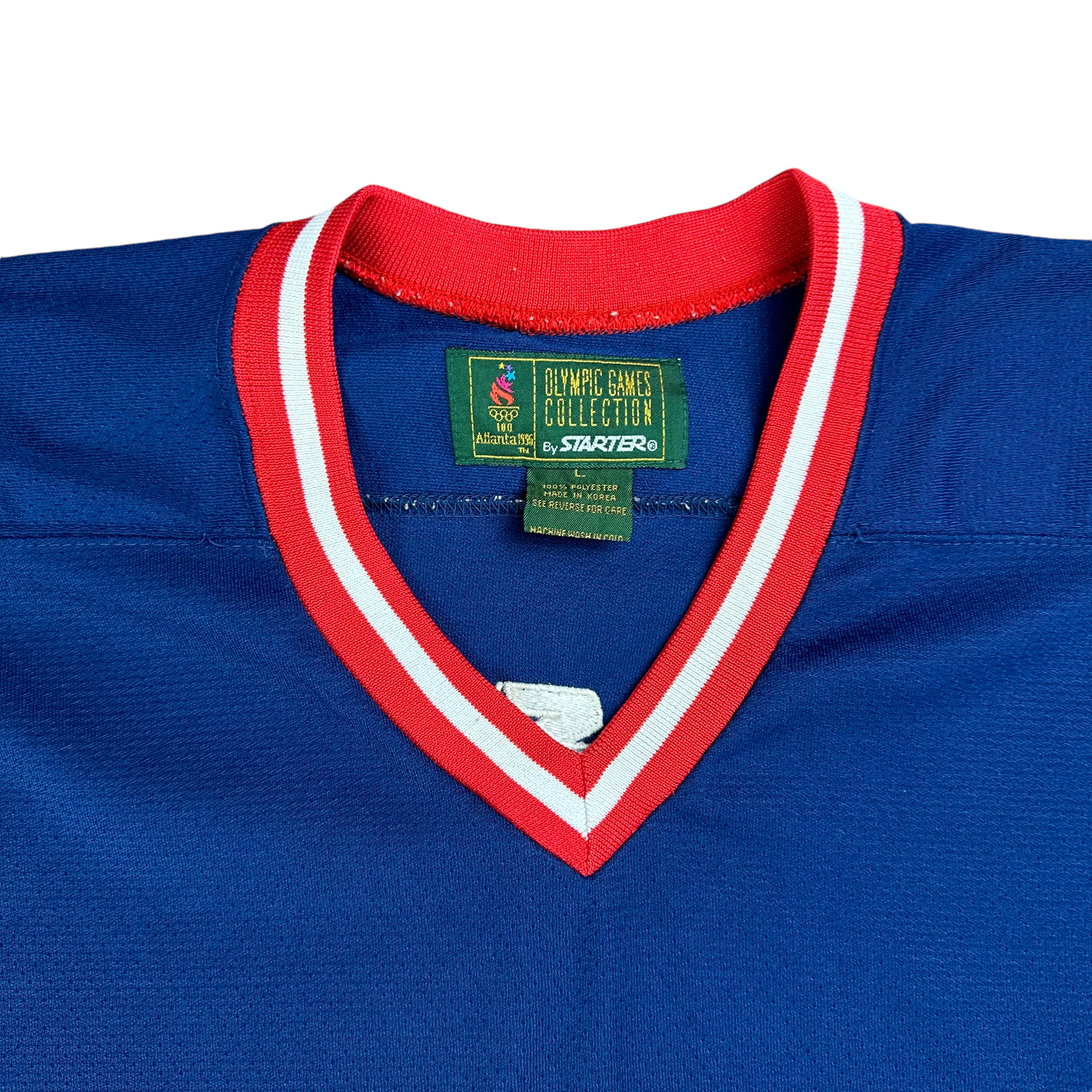 Starter Atlanta 1996 Olympic Games Hockey Jersey (L)