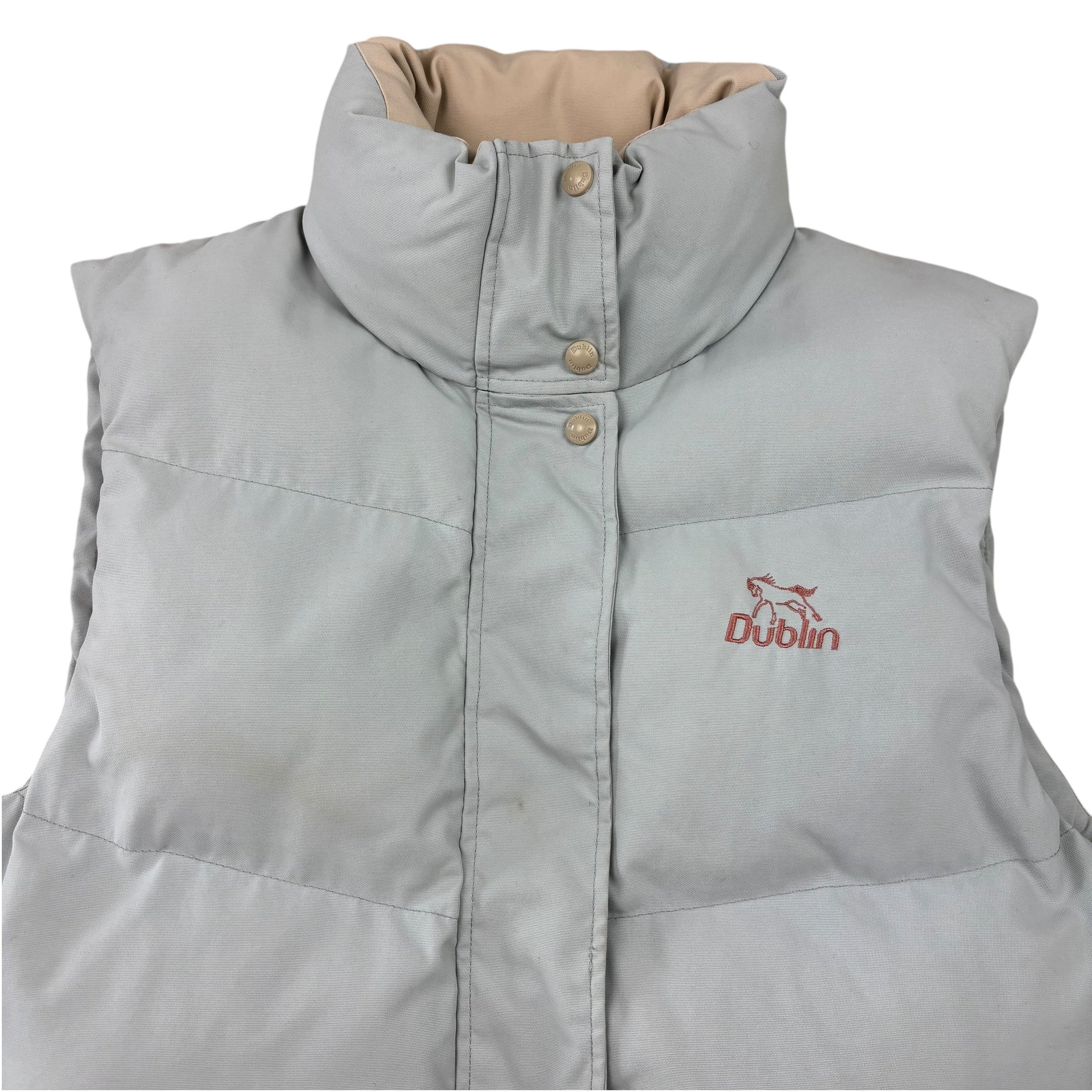 Dublin Grey Puffer Gilet (Women’s M)