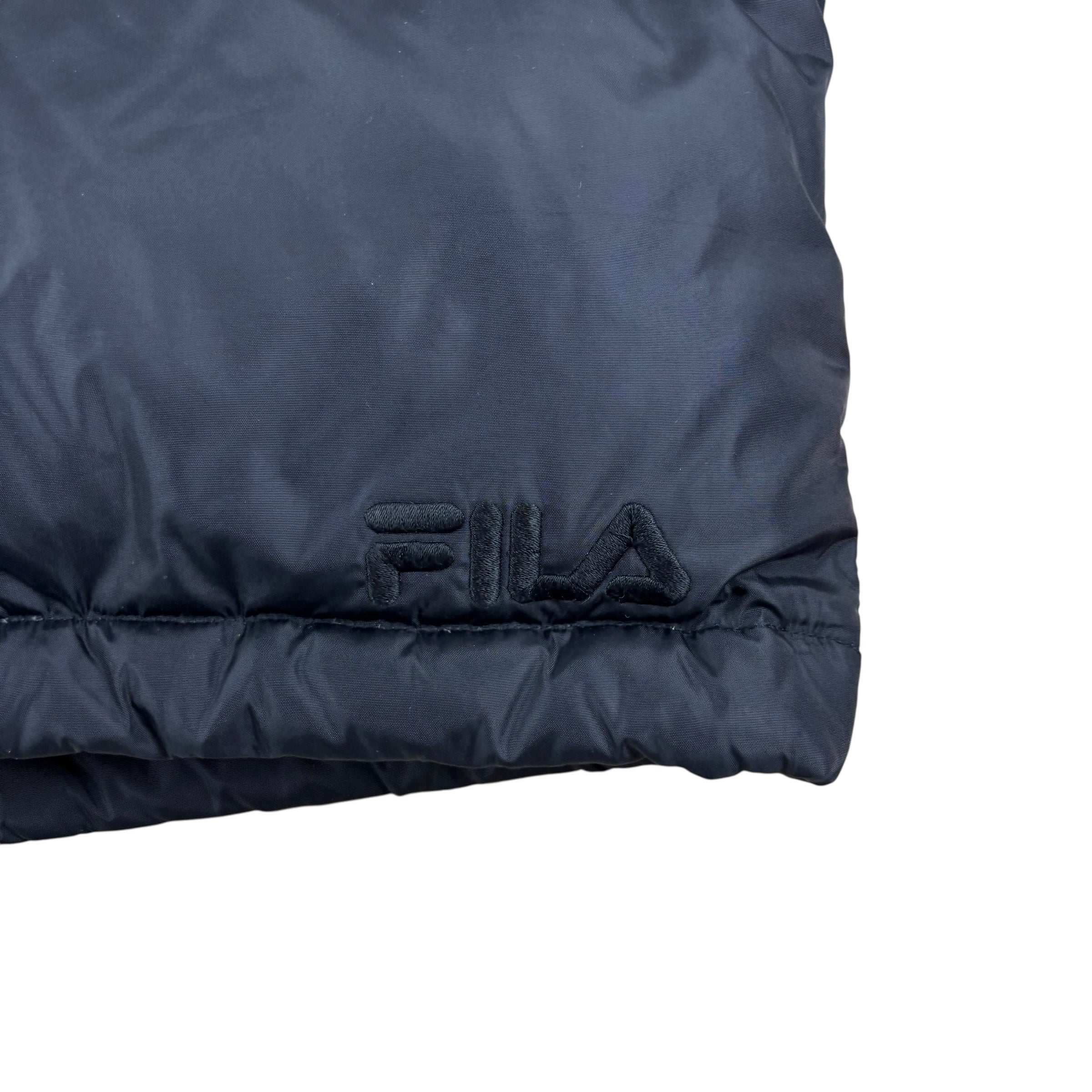 FILA Black 90s Down Puffer Jacket (S)