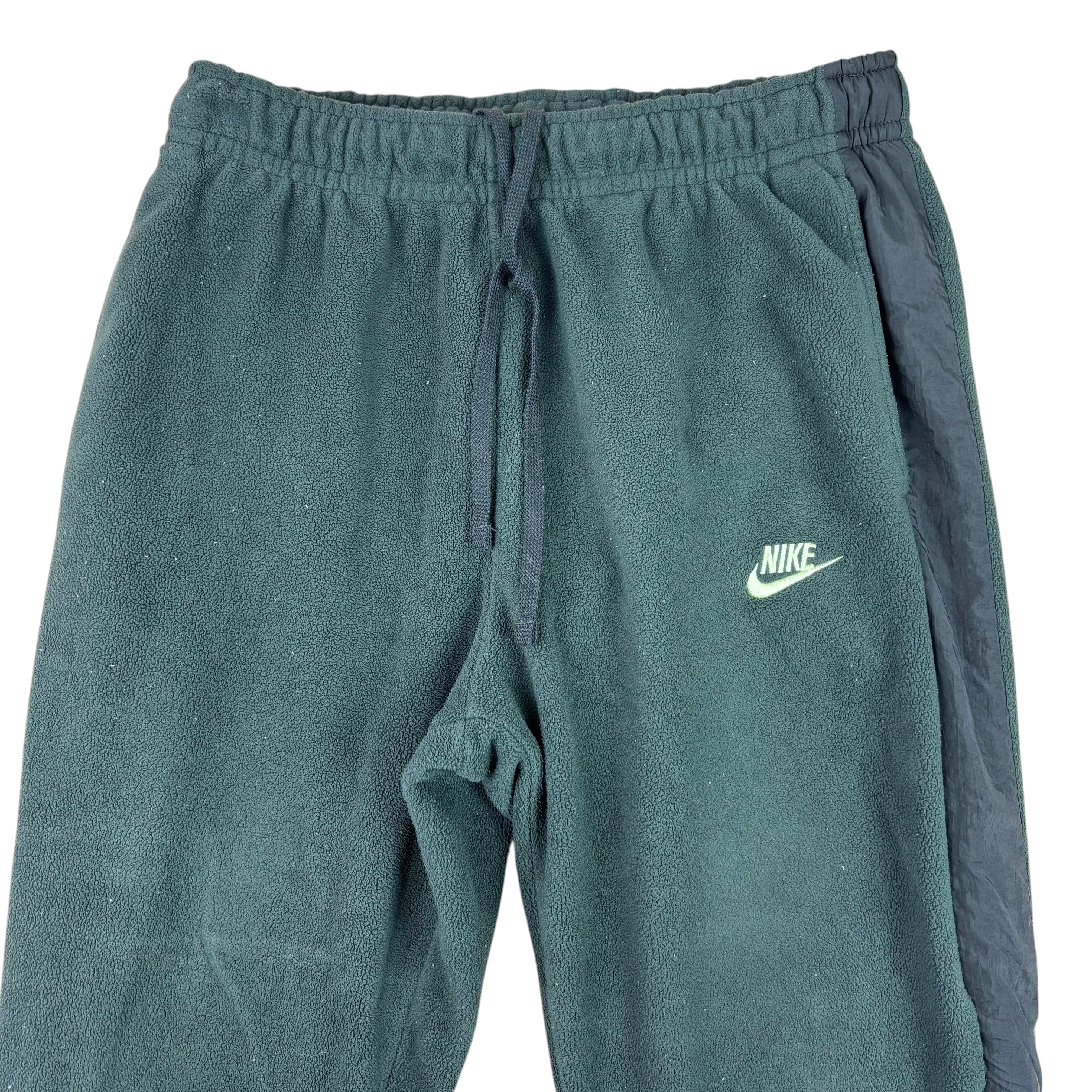 Nike Green Fleece Track Pants (M)