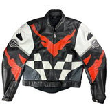 Hein Gericke ProSports 90s Leather Motorcycle Jacket (S)