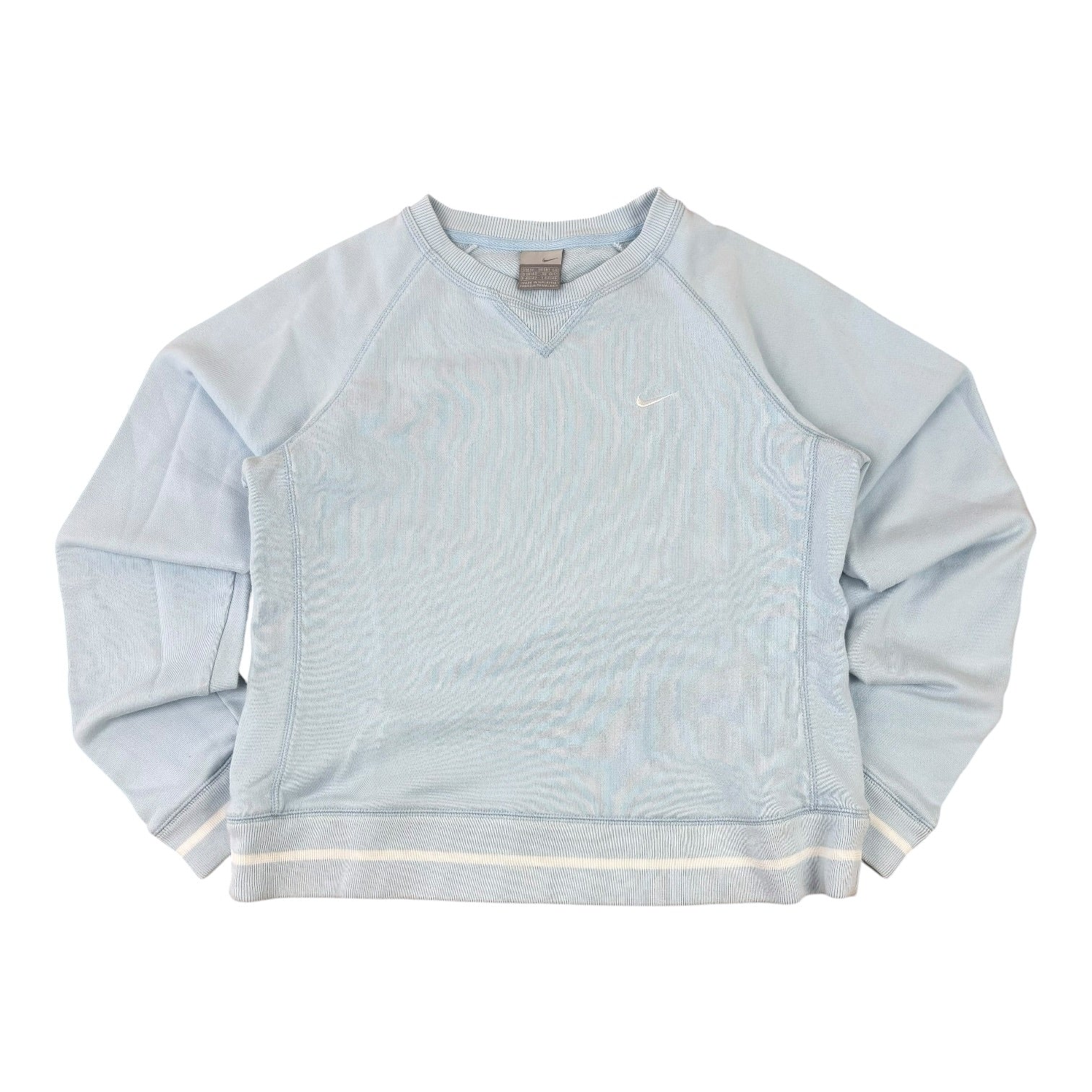 Nike Y2K Baby Blue Cropped Sweater (Women’s M)
