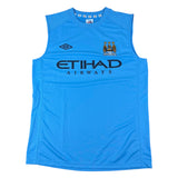 Umbro Manchester City FC 2009/10 Home Jersey Vest BNWT (L)
