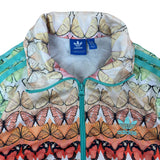 Adidas Butterfly Trefoil Cropped Bomber Track Jacket (Women’s S)