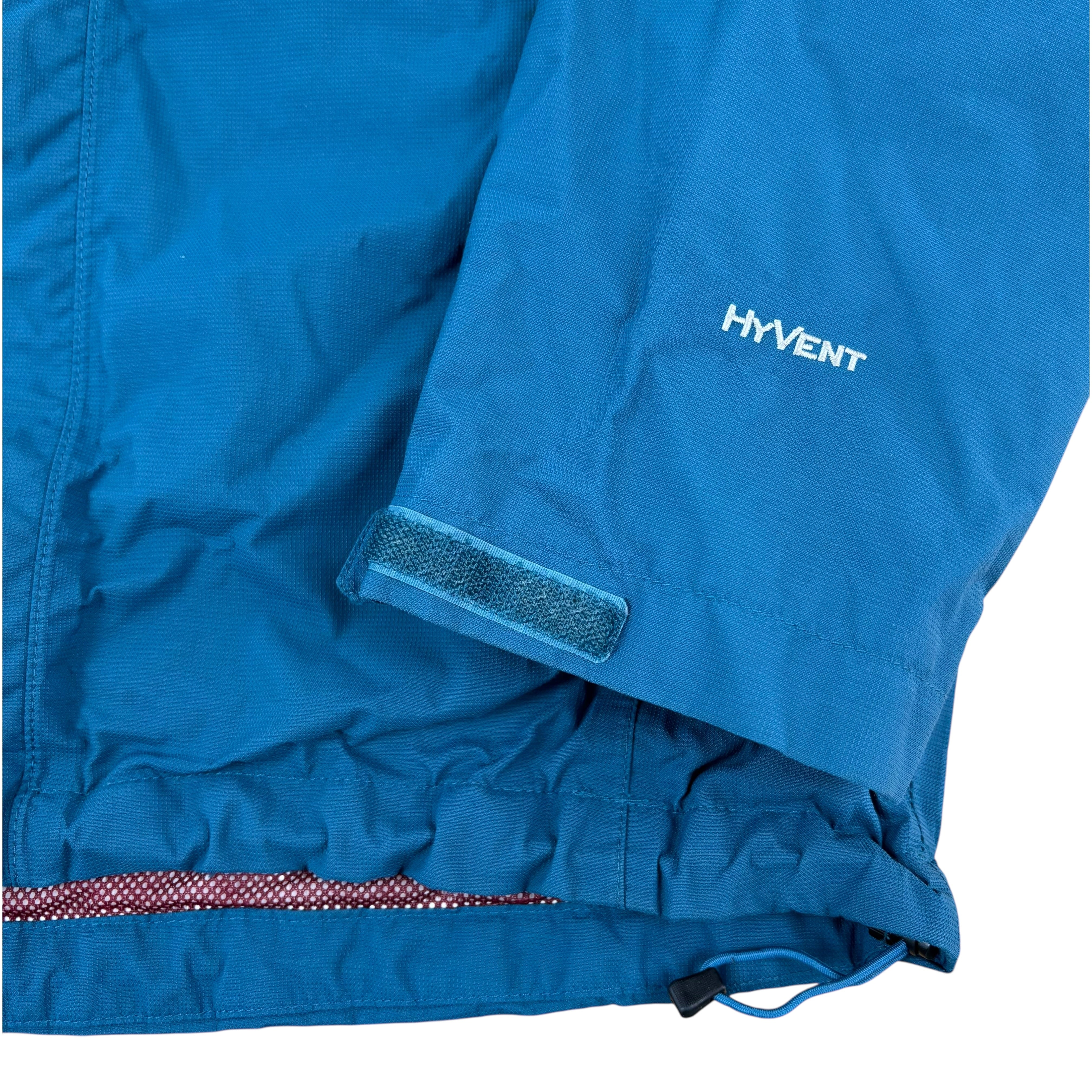 The North Face Blue Hyvent Windbreaker (M)