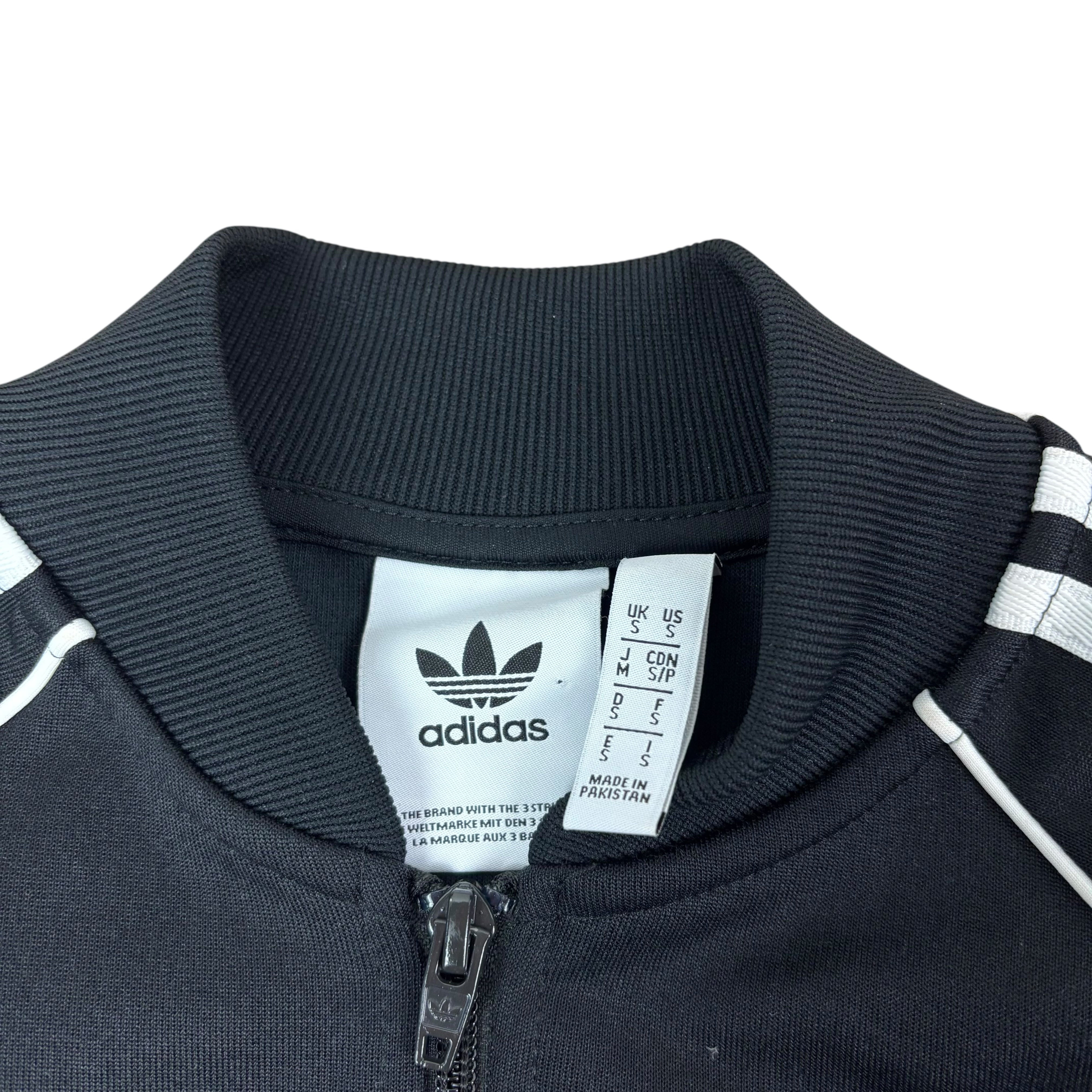 Adidas Black Bomber Track Jacket (S)