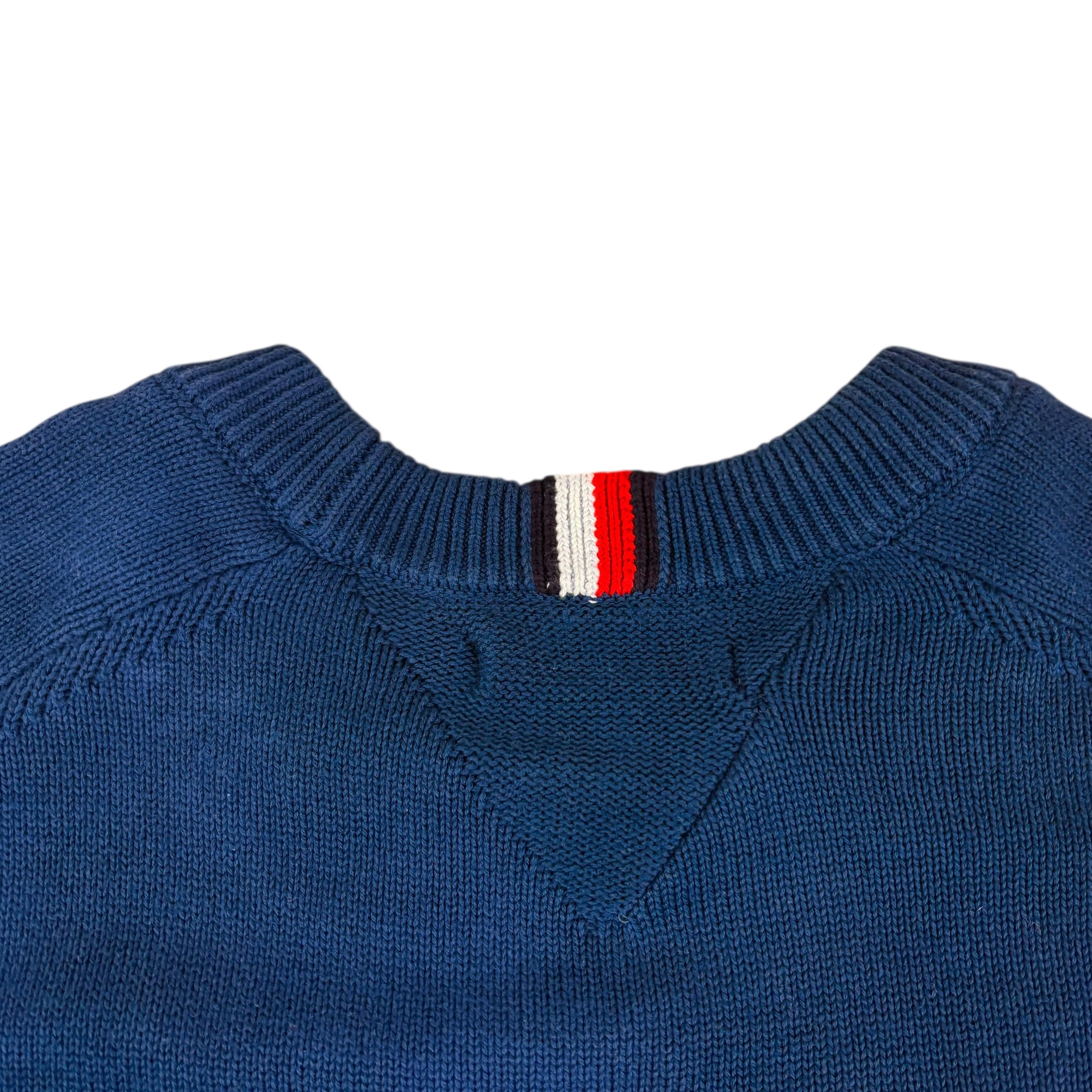 Tommy Hilfiger Navy Knitted Sweater (4XL)
