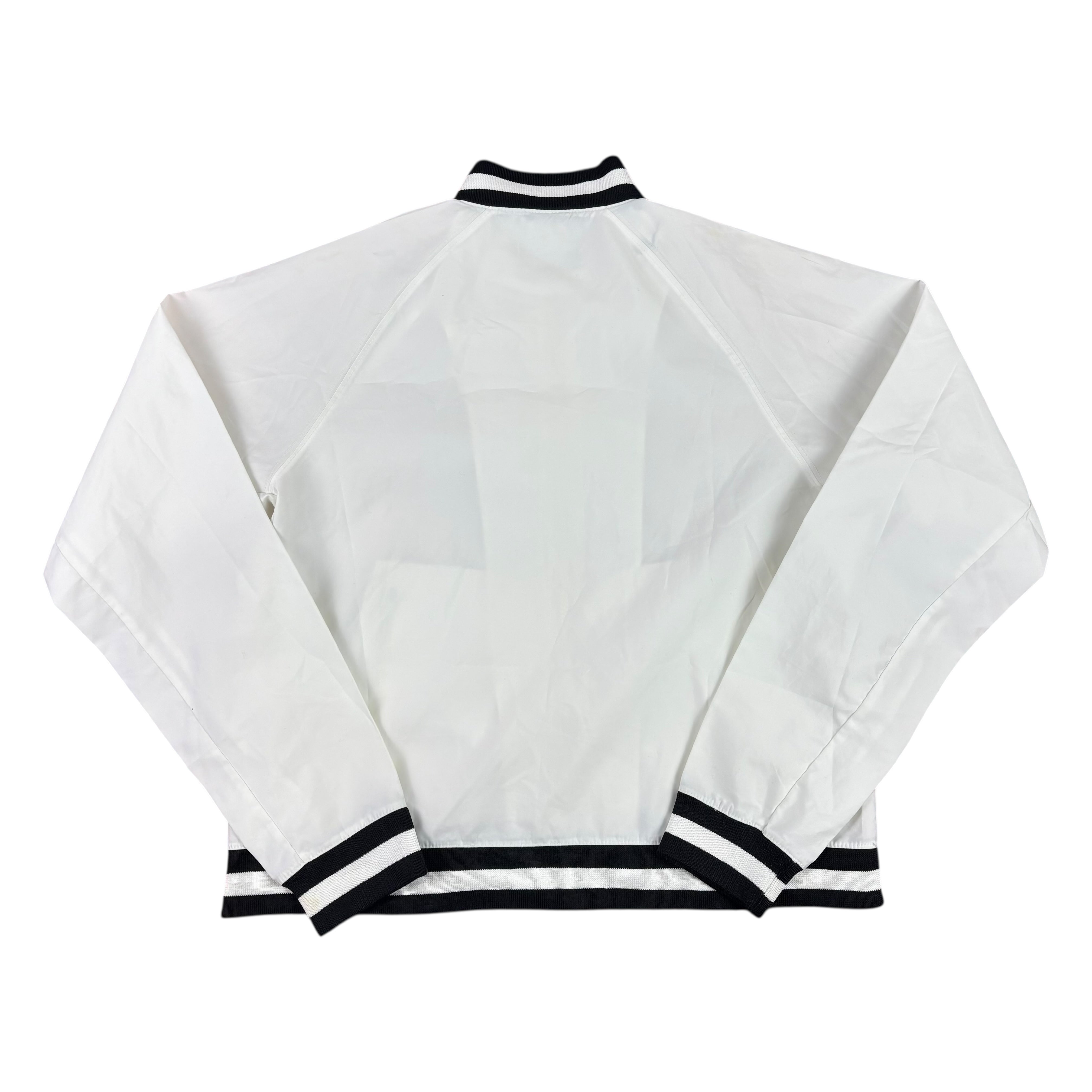 Nike White Y2K Cropped Windbreaker (Women’s M)