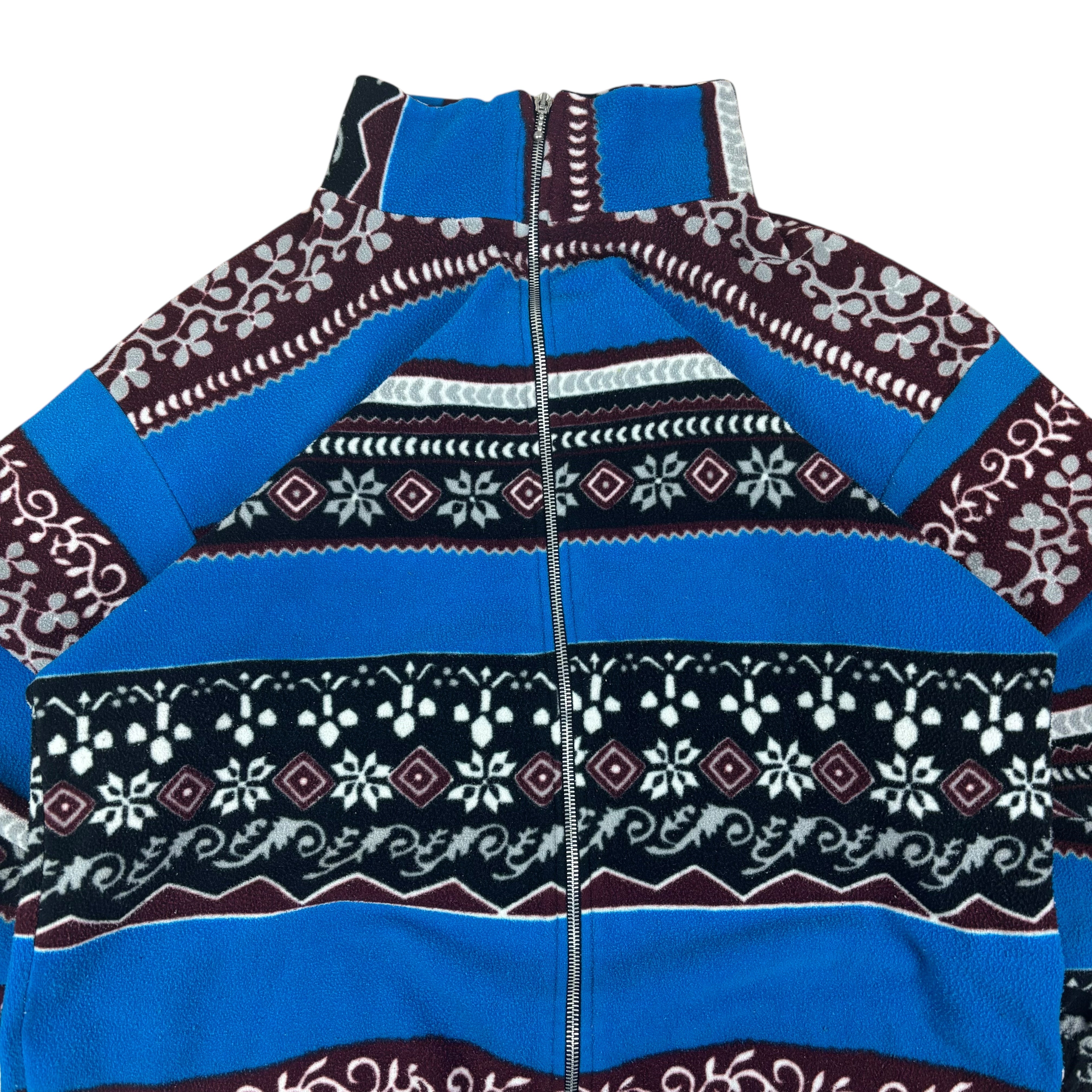 Vintage Funky Pattern Fleece (Women’s L)