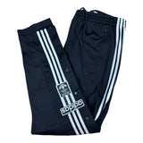 Adidas Black Side-Snap Track Pants (XL)