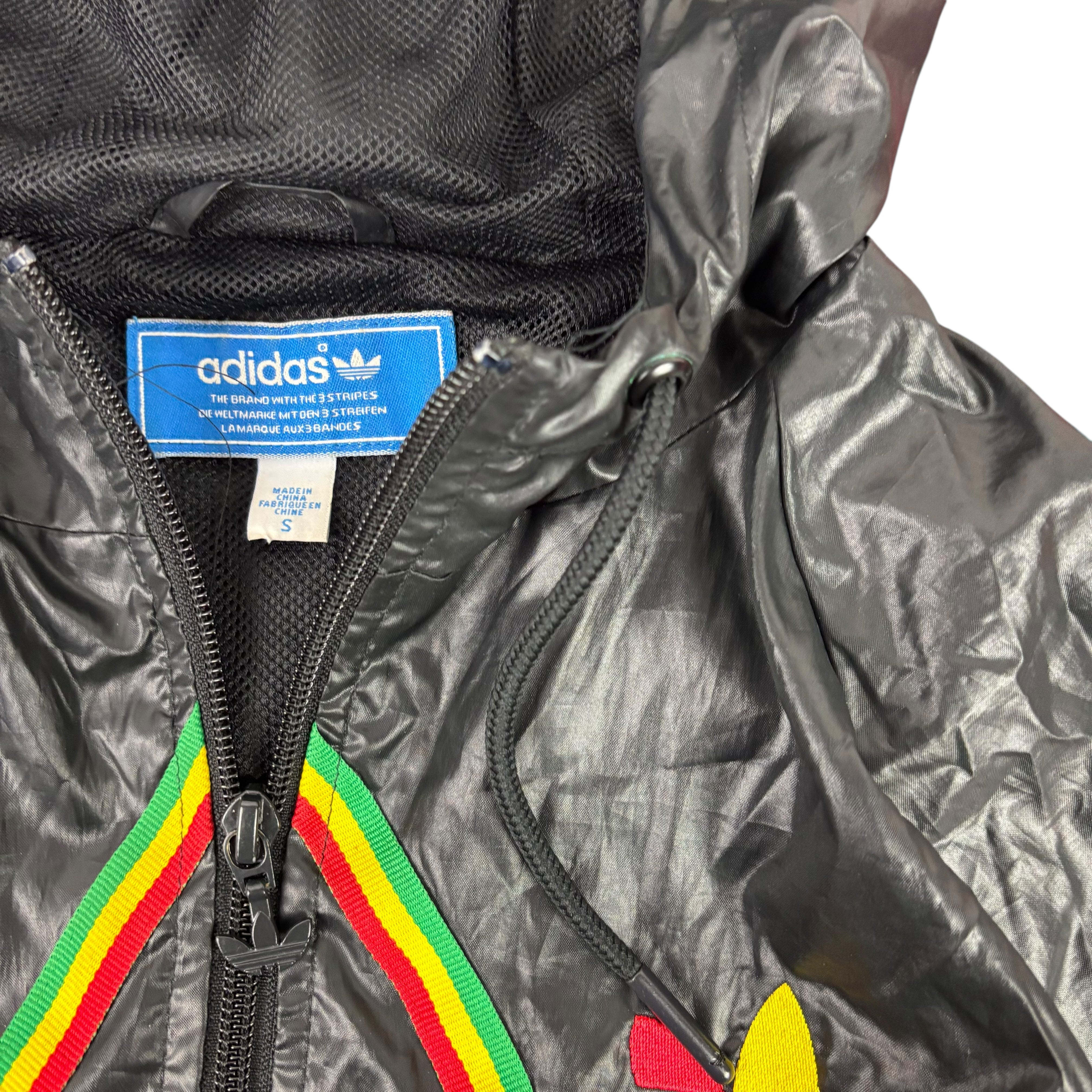 Adidas Y2K Rasta Windbreaker (S)