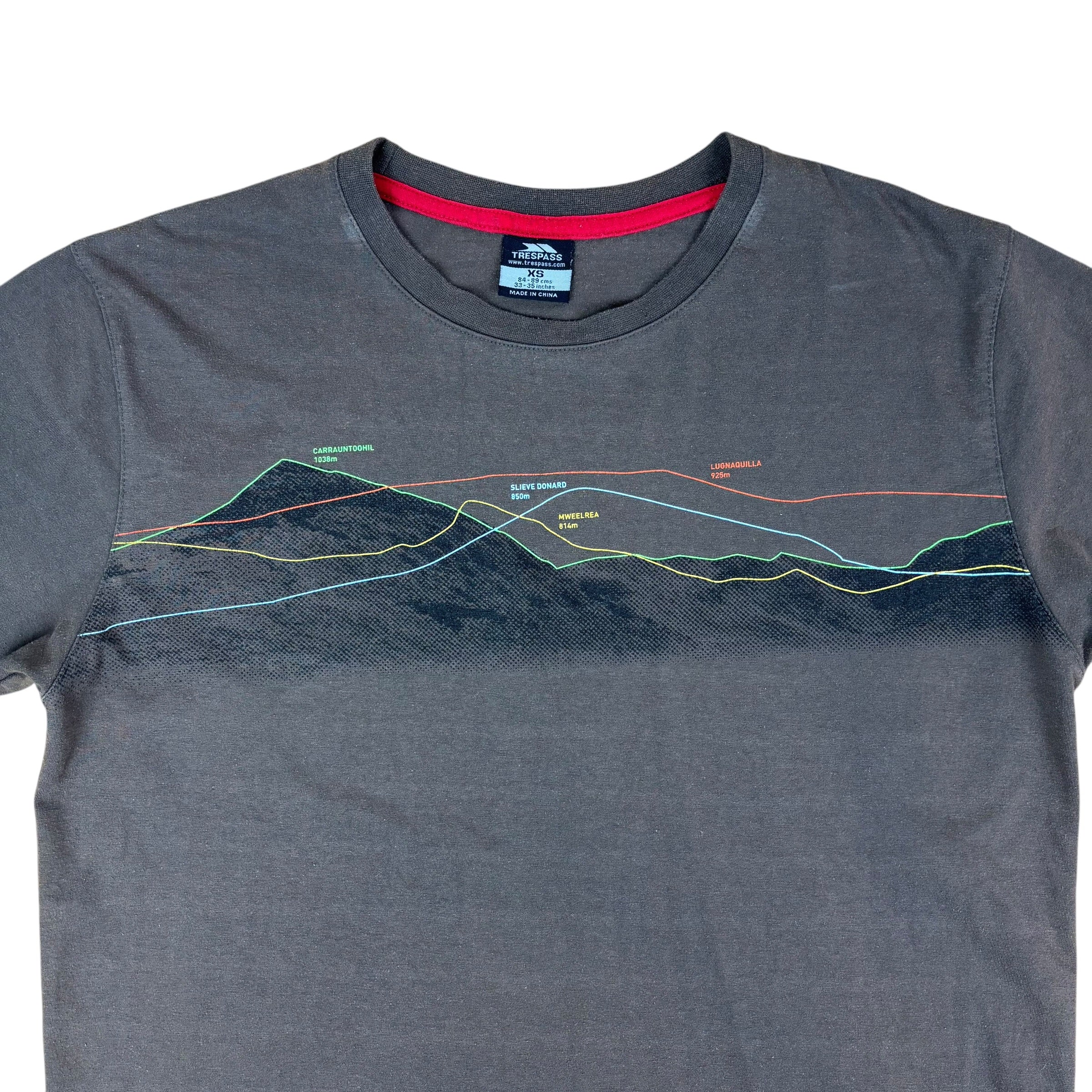 Trespass Vintage Irish Mountain Graphic Tee (XS)