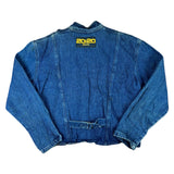 20&20 90s Asymmetrical Zip Denim Jacket (Women’s M)