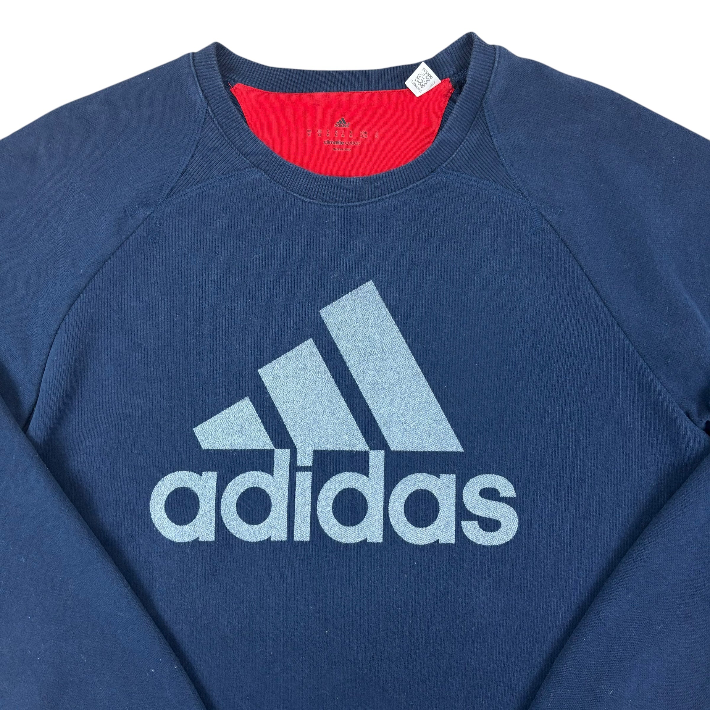 Adidas Navy Logo Sweater (M)