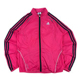 Adidas Y2K Pink Logo Windbreaker (Women’s S)