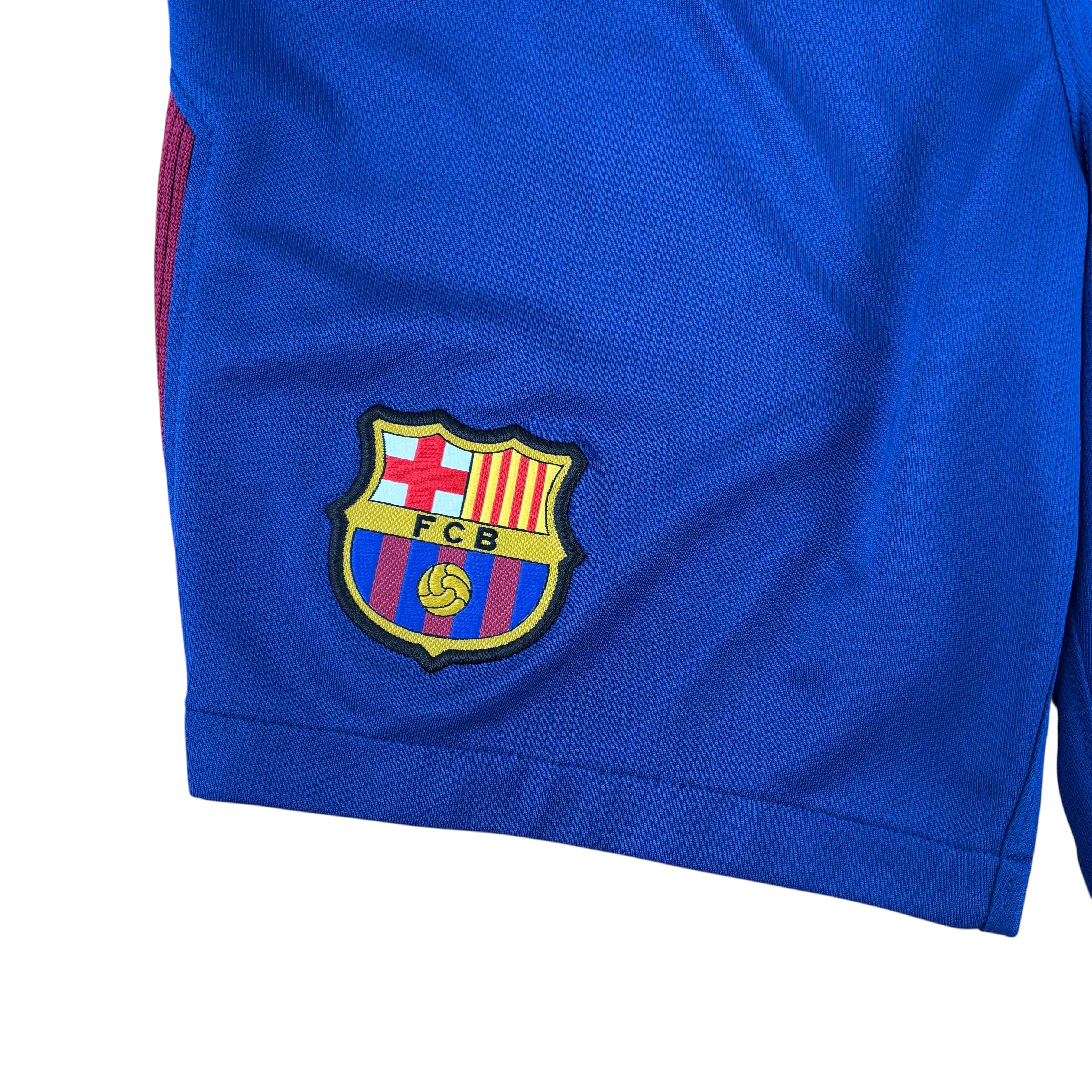 Nike FC Barcelona 2017/18 Home Shorts (10-12yrs)