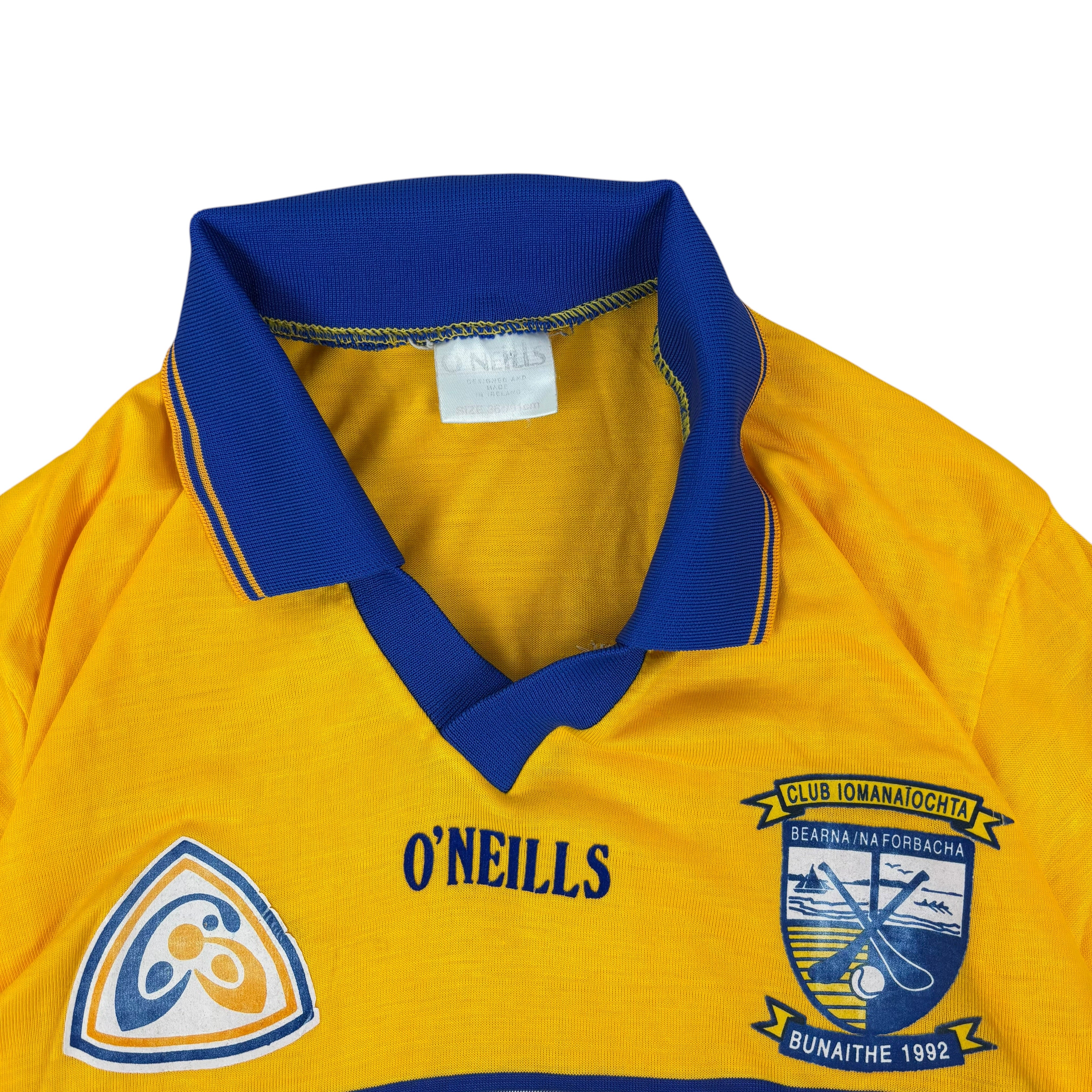 O’Neills Barna & Furbo GAA 1998/99 No.11 LS Home Jersey (S)