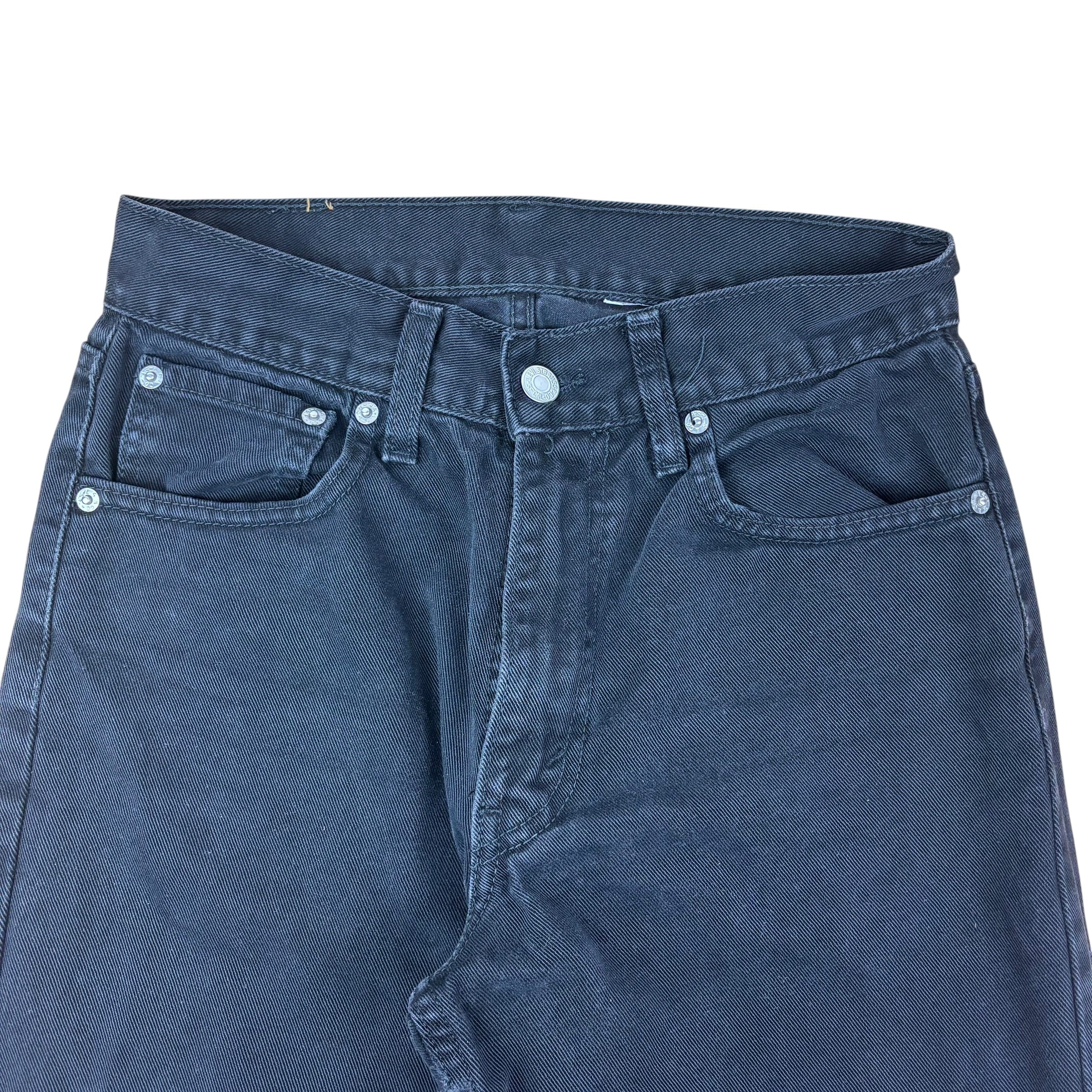 Levi’s Black Straight-Leg Jeans (Women’s S)