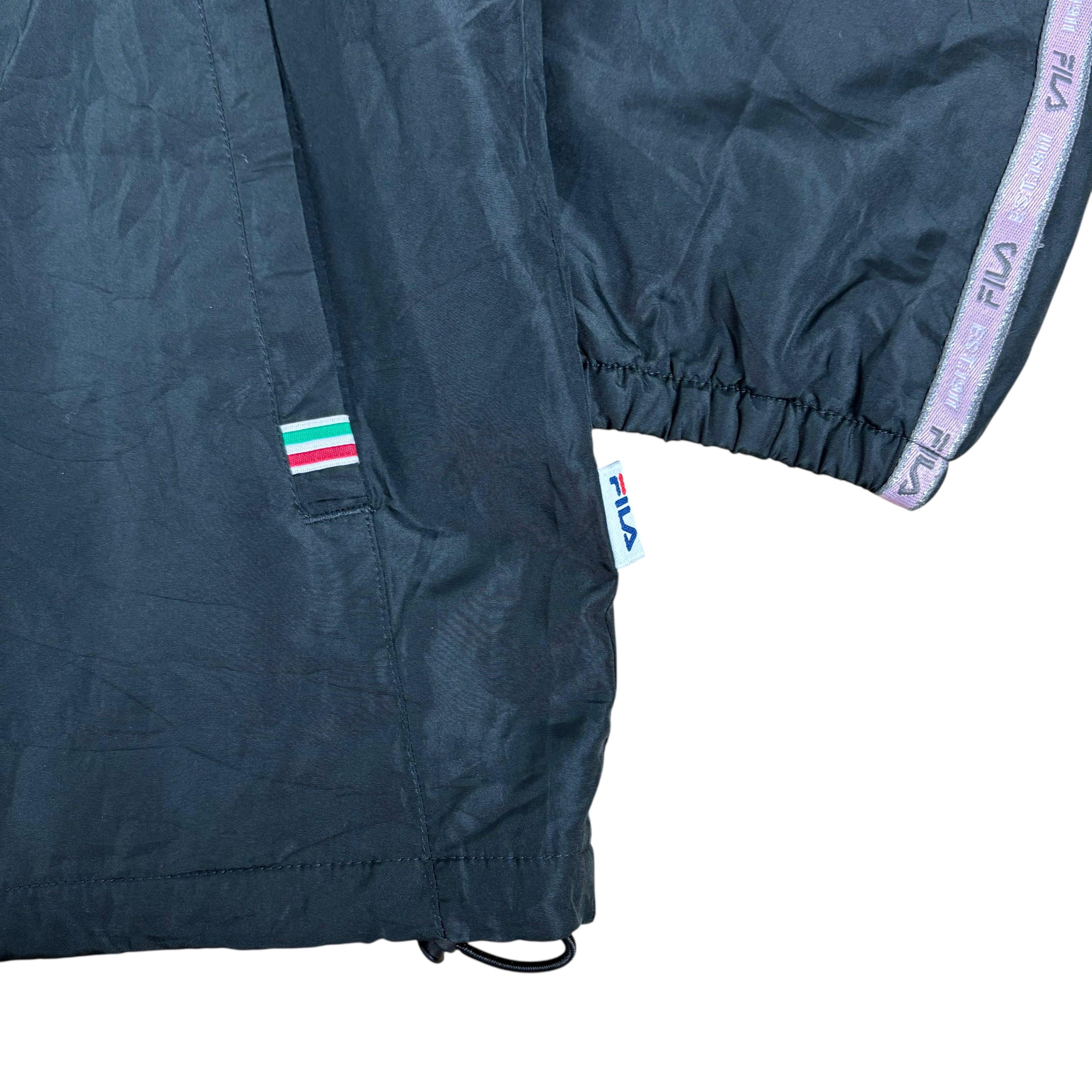 FILA Black Pink Windbreaker (Women’s L)