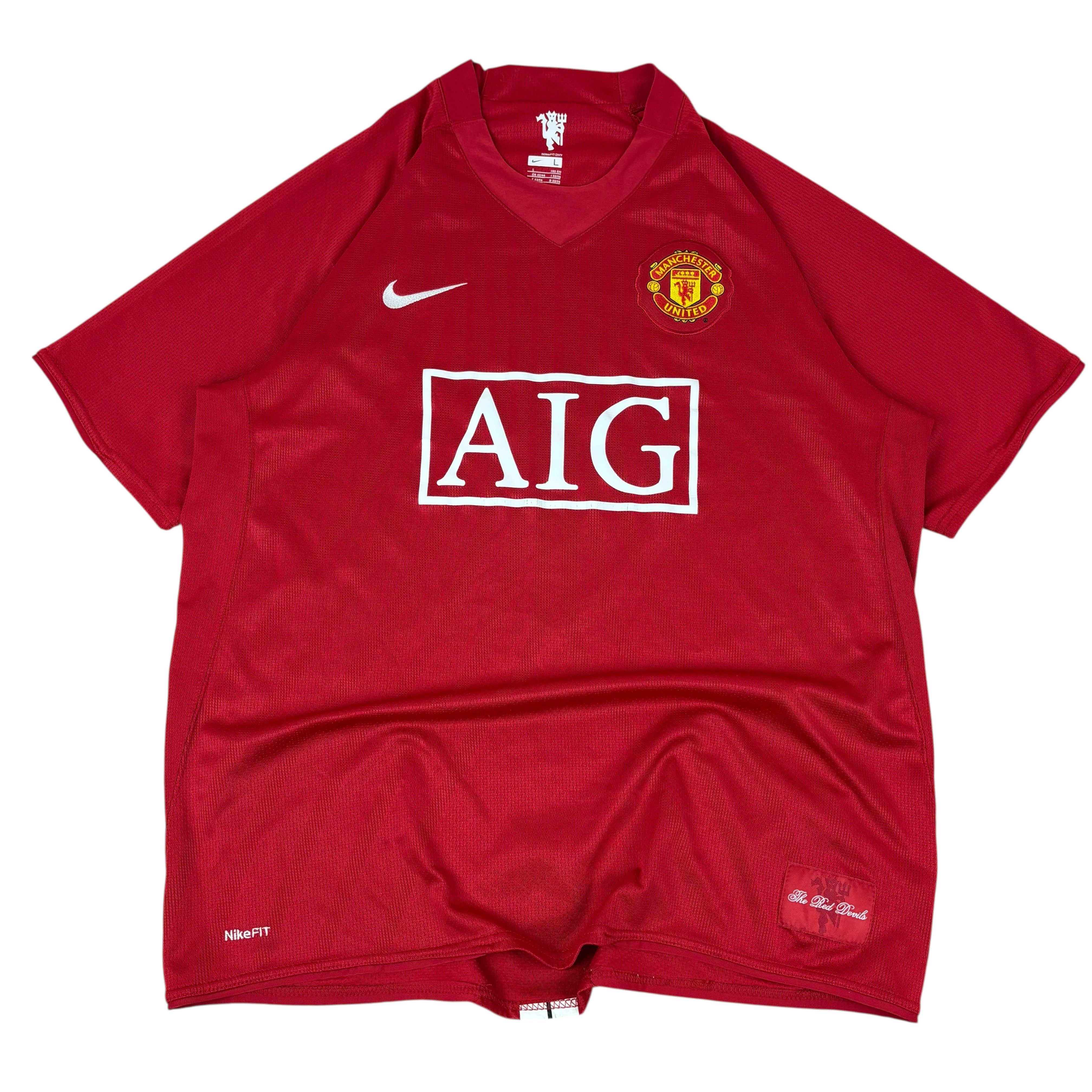Nike Manchester United FC 2007/08 Home Jersey (L)