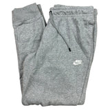 Nike Grey Cotton Logo Track Pants (L)