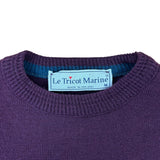 Le Tricot Marine Vintage Made in Ireland Knitted Fisherman Sweater (M)