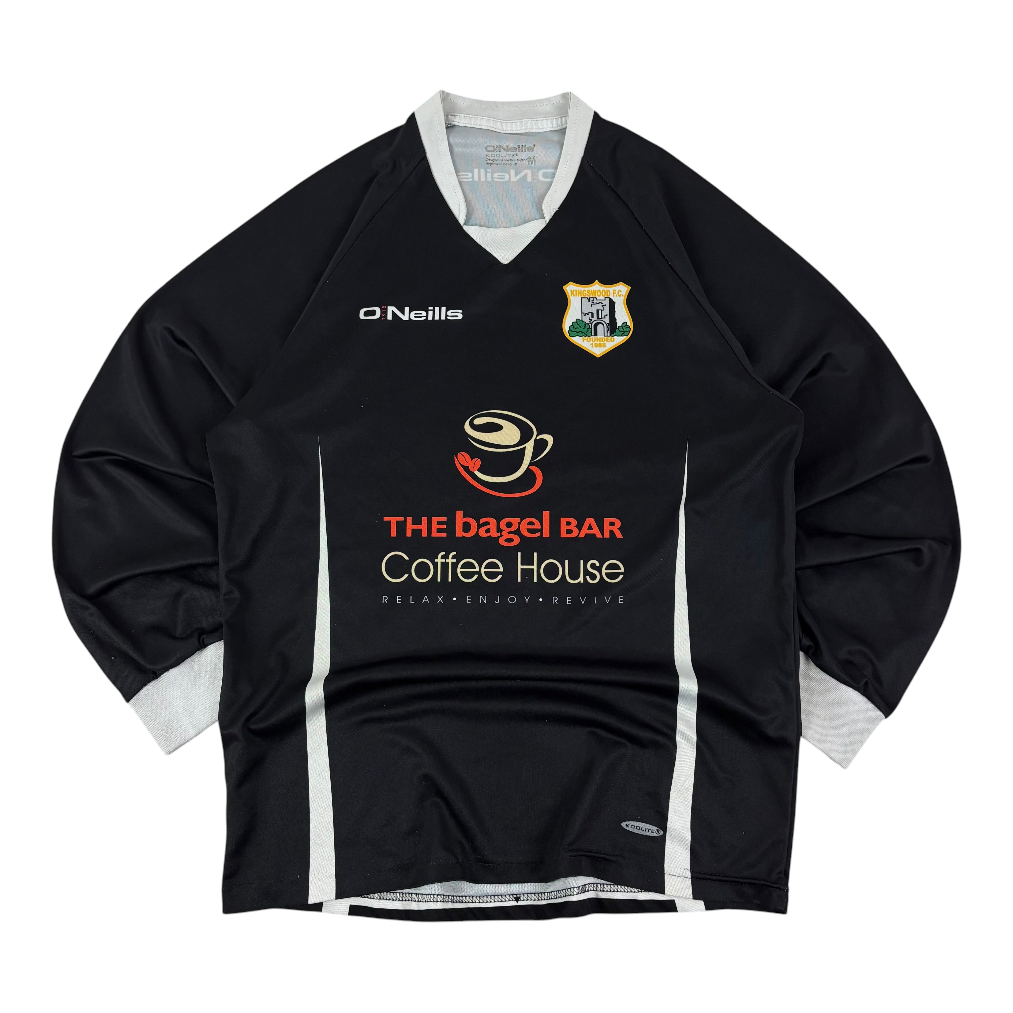 O’Neills Kingswood FC 2009/10 No.7 LS Away Jersey (M)