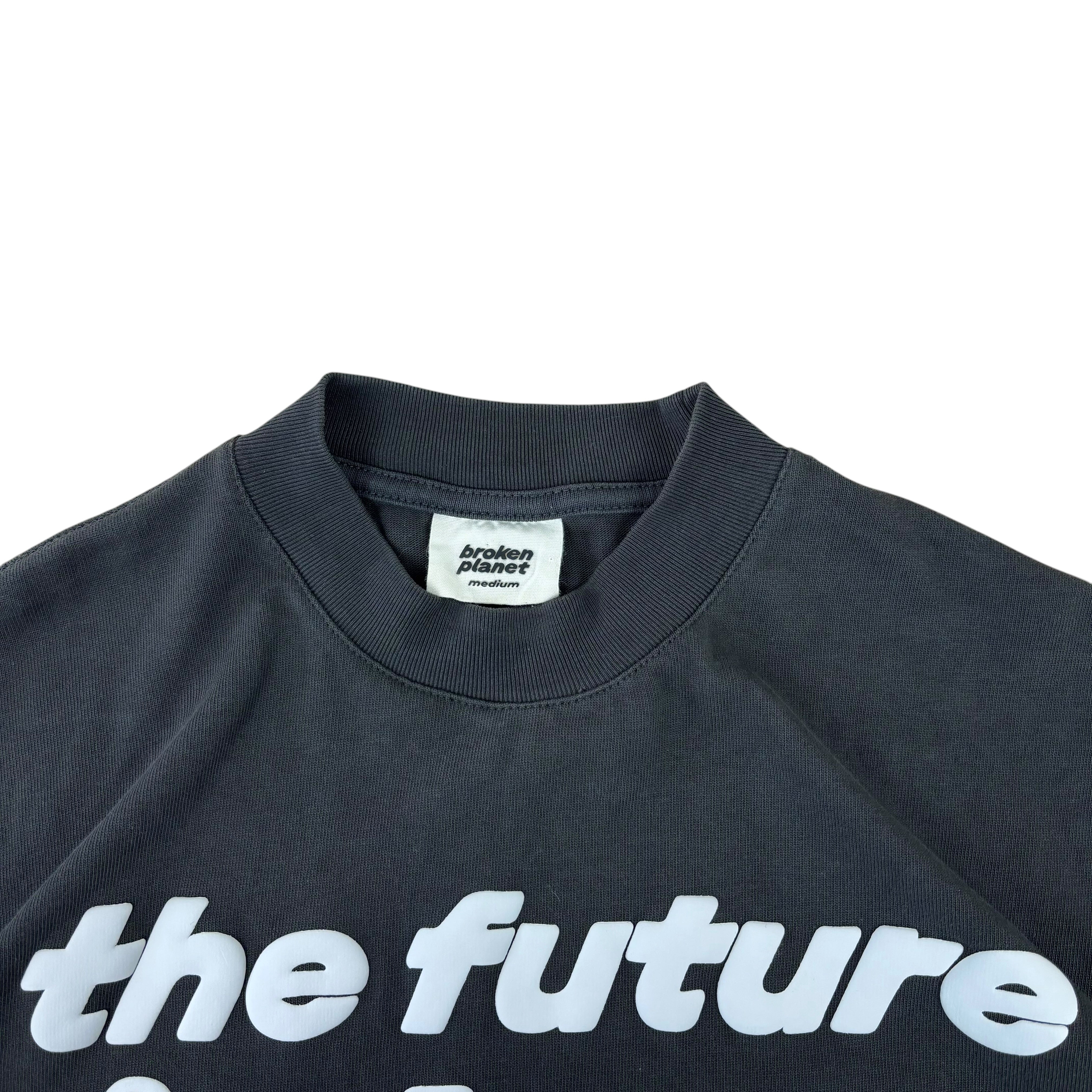 Broken Planet The Future Is Here Black Tee (M)