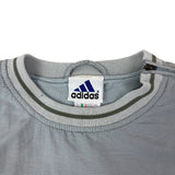 Adidas Y2K Grey Pull-Over Windbreaker (L)
