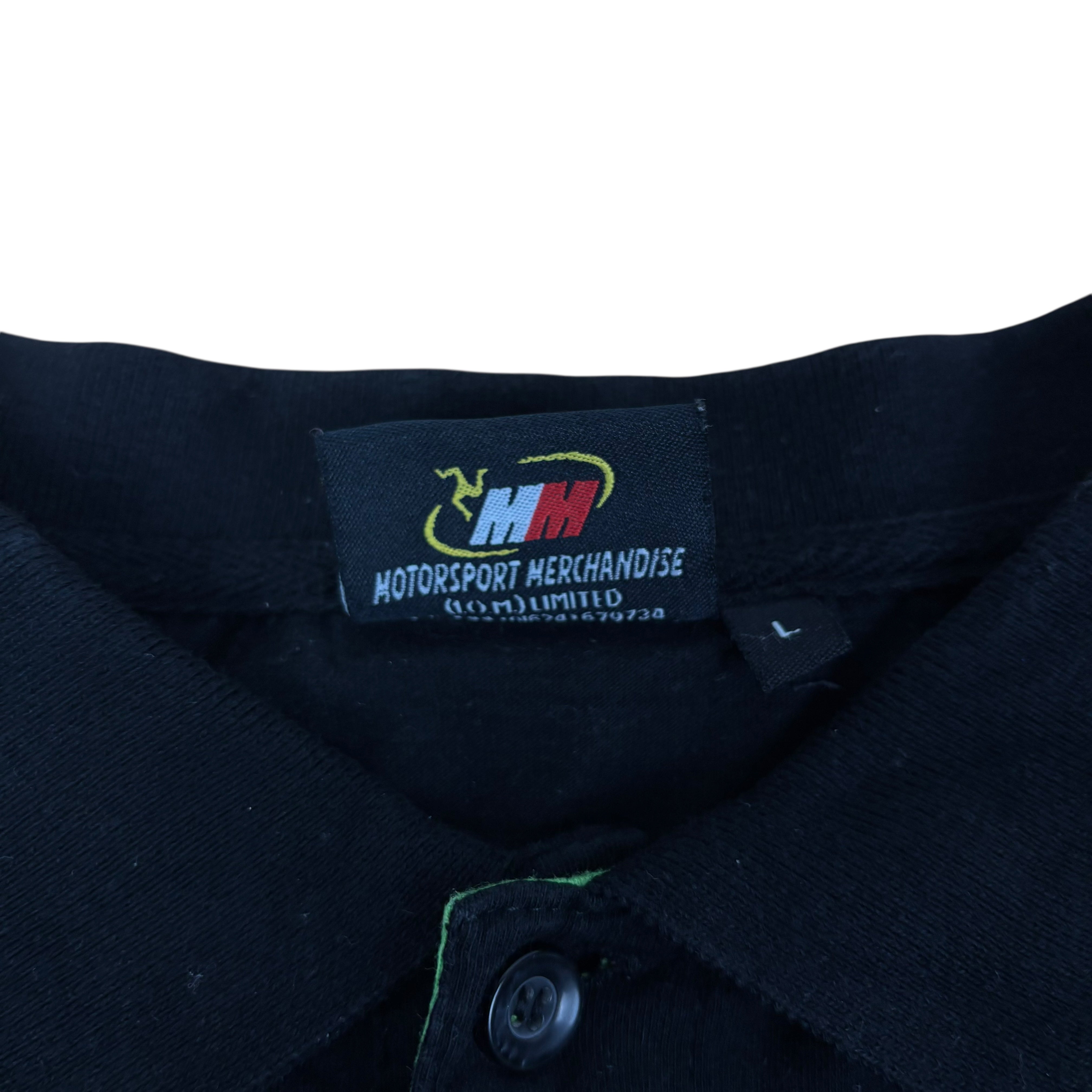 Isle of Mann TT Road Races Monster Racing Polo Shirt (L)