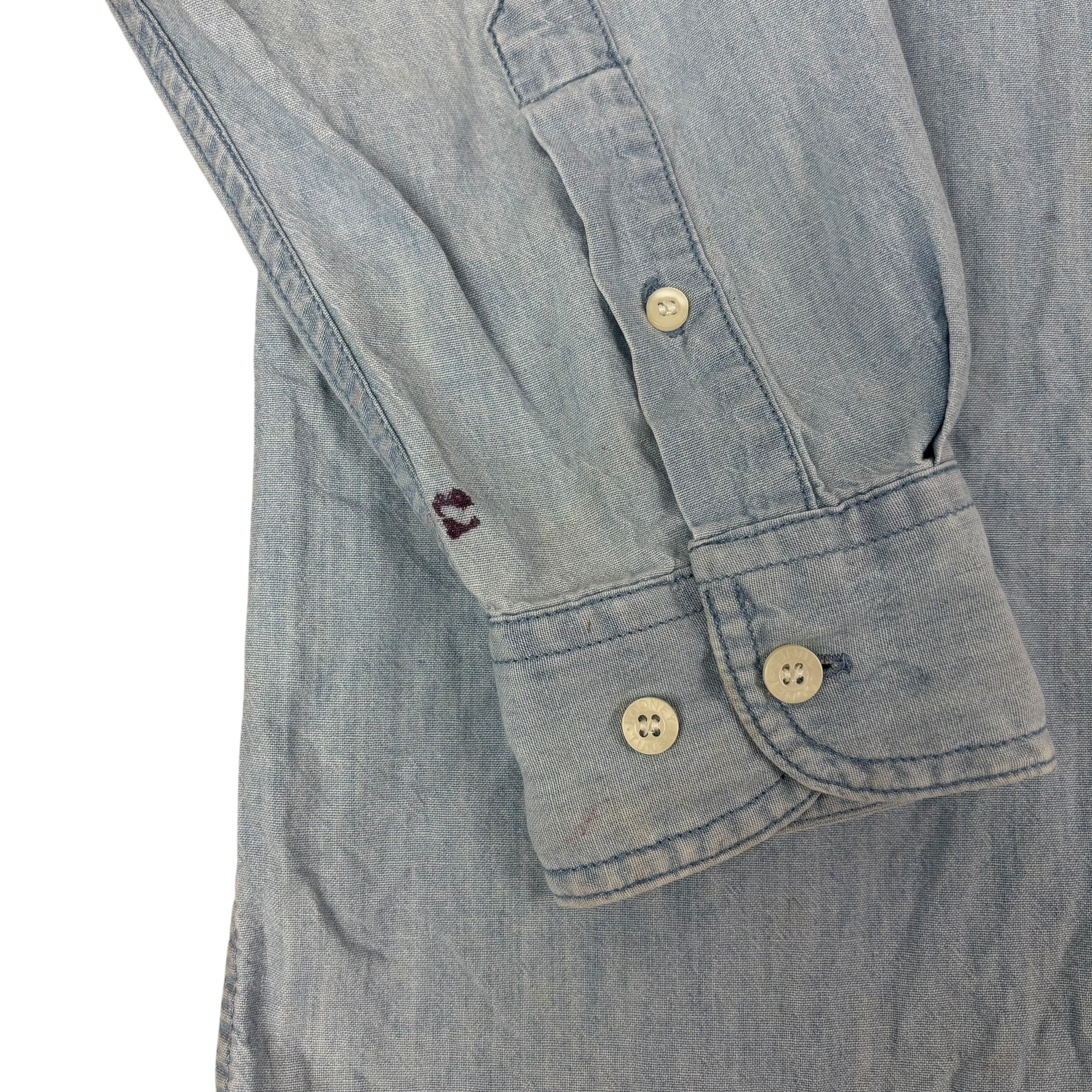 Looney Tunes 90s Graphic Denim Shirt (M)