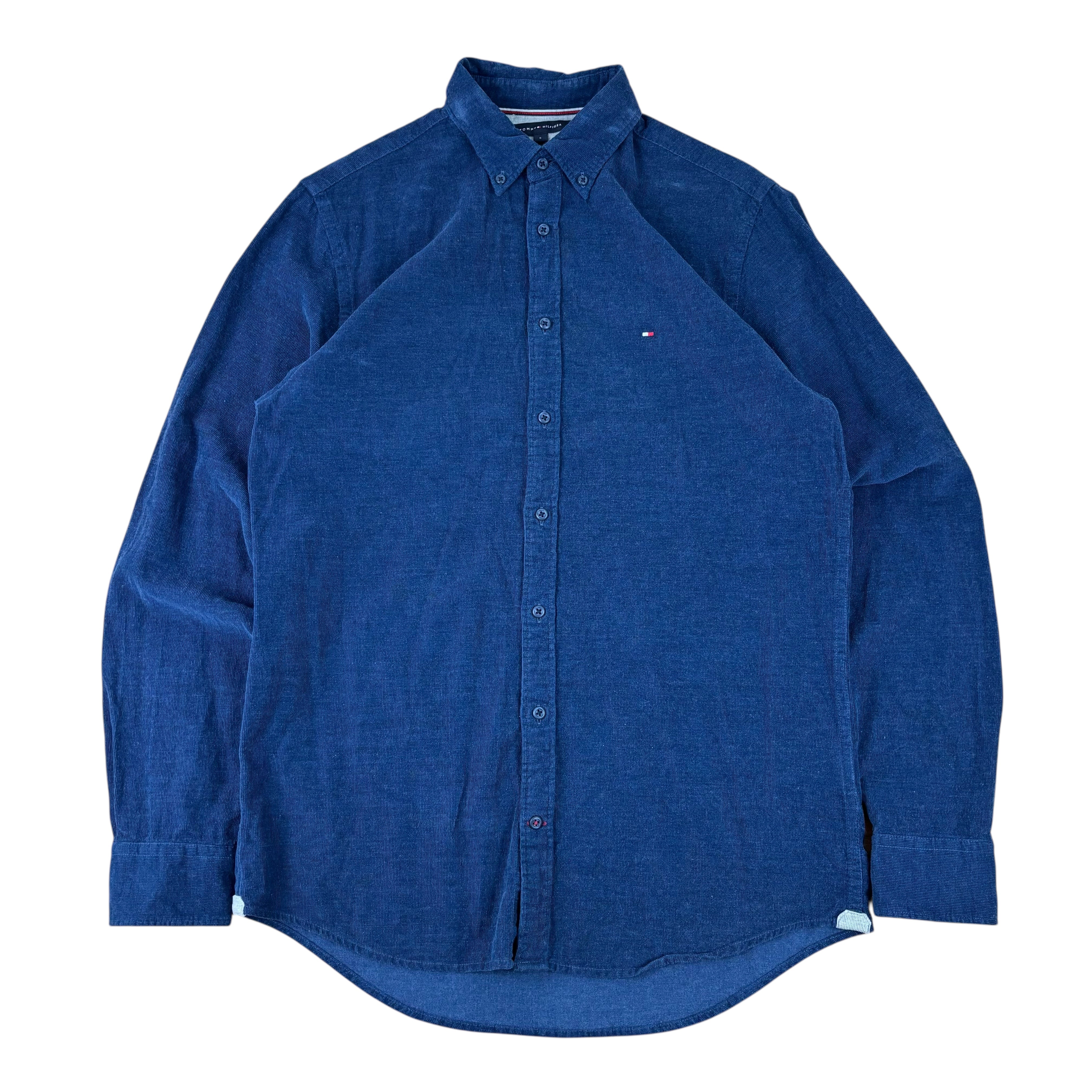 Tommy Hilfiger Navy Corduroy Shirt (S)