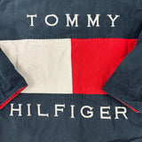 Tommy Hilfiger Sailing Gear 90s Denim Flag Quilted Jacket (XL)
