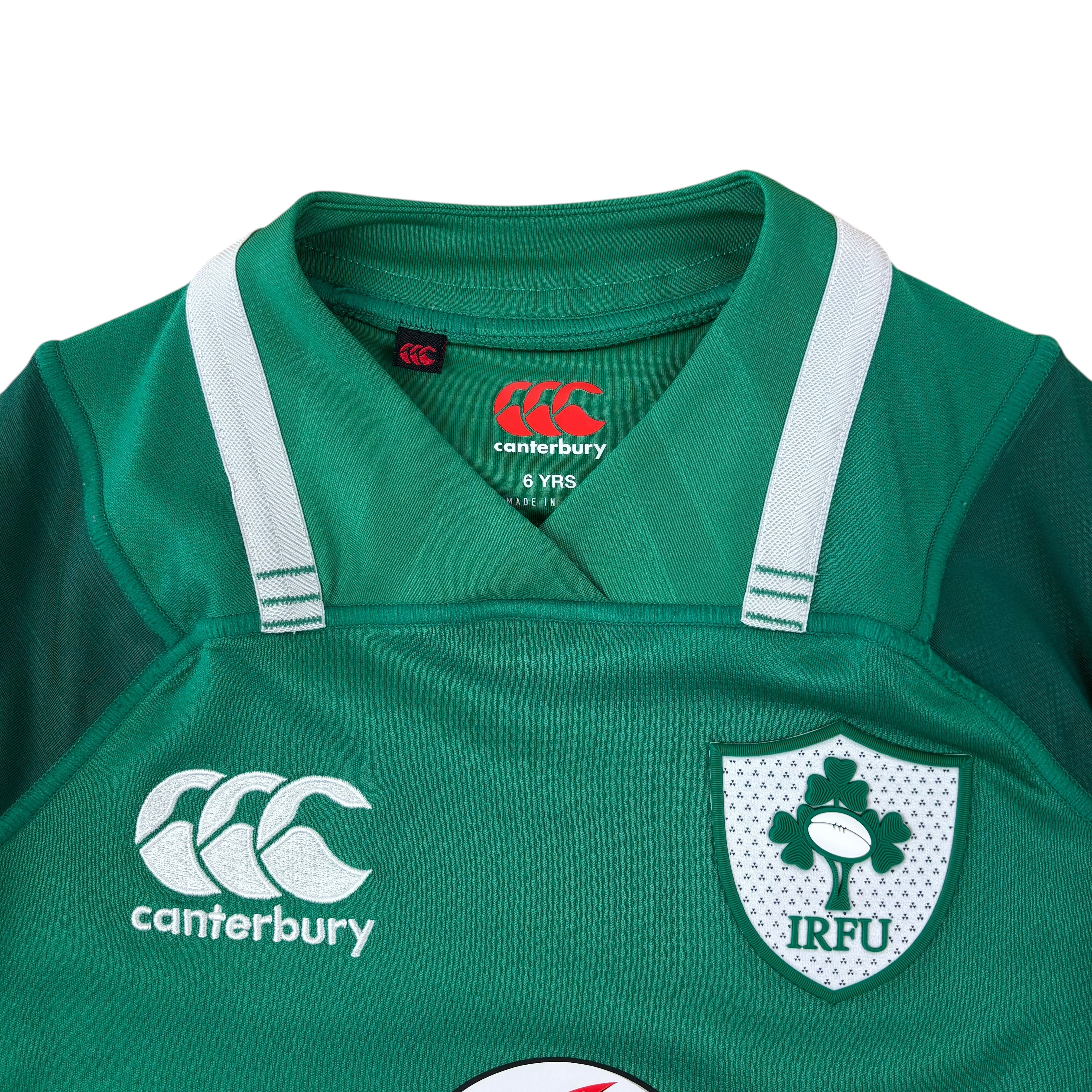 Canterbury Ireland Rugby IRFU 2017/18 Home Jersey (6yrs)