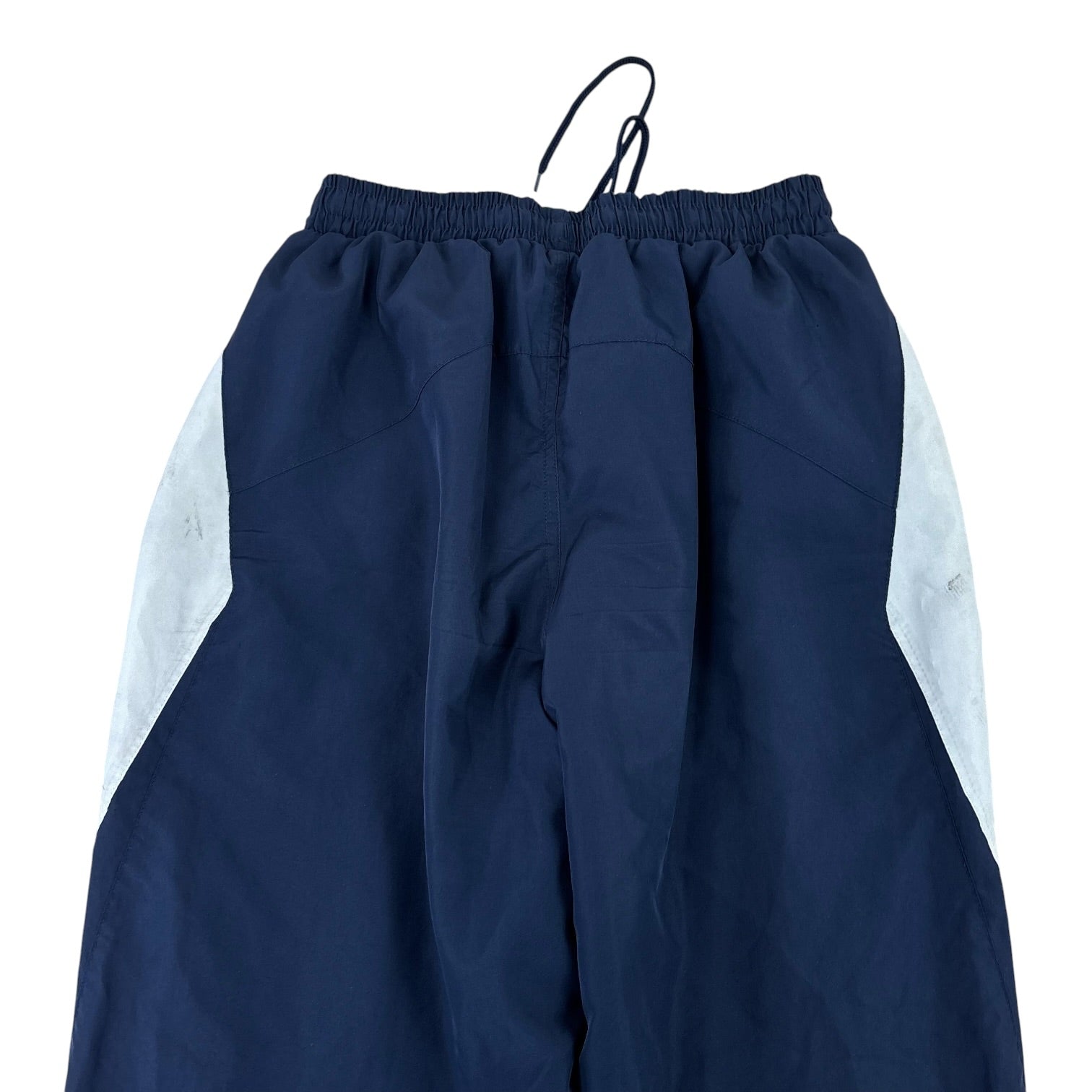 Umbro Y2K Navy Wide-Leg Baggy Trackies (M)