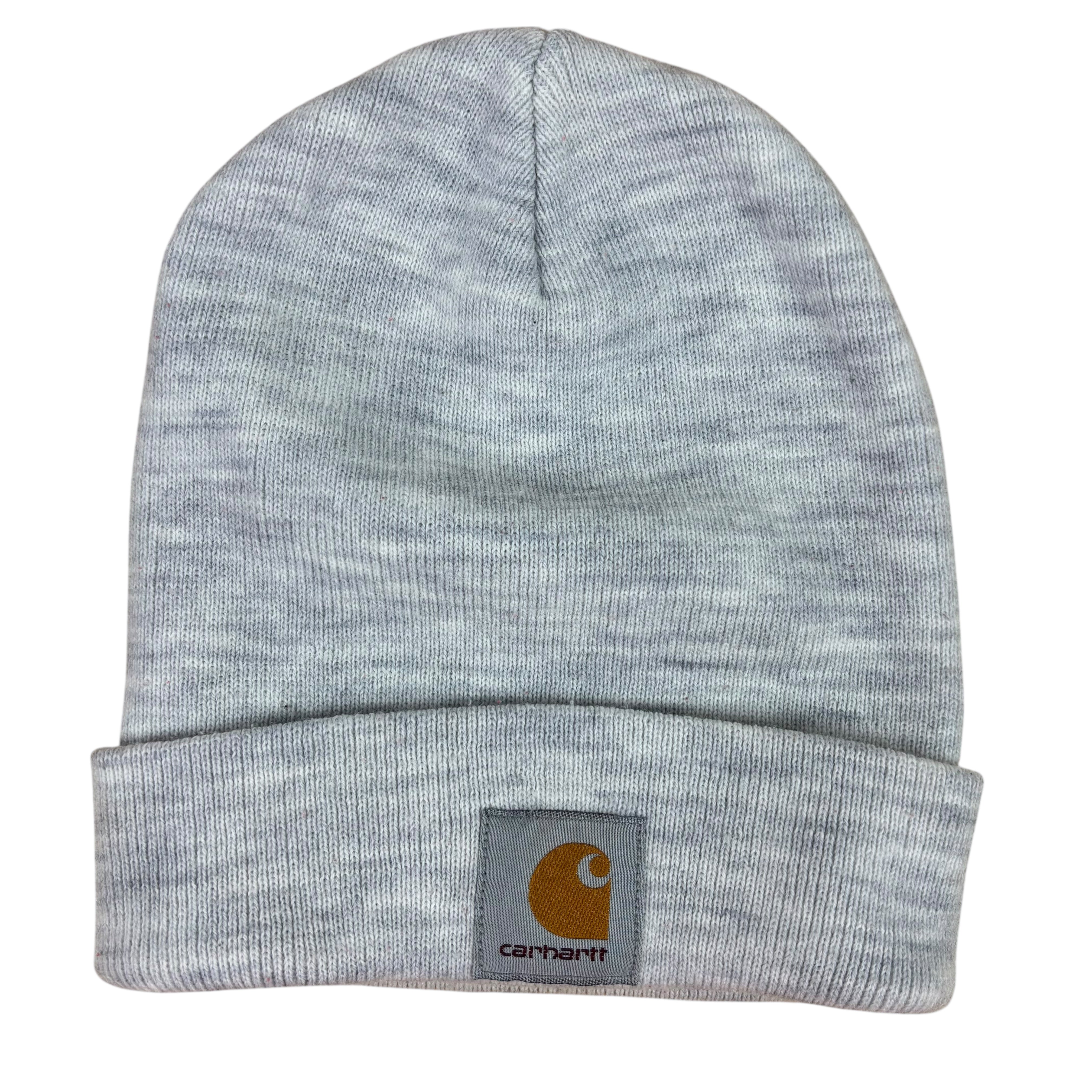 Carhartt Grey Logo Beanie (OS)