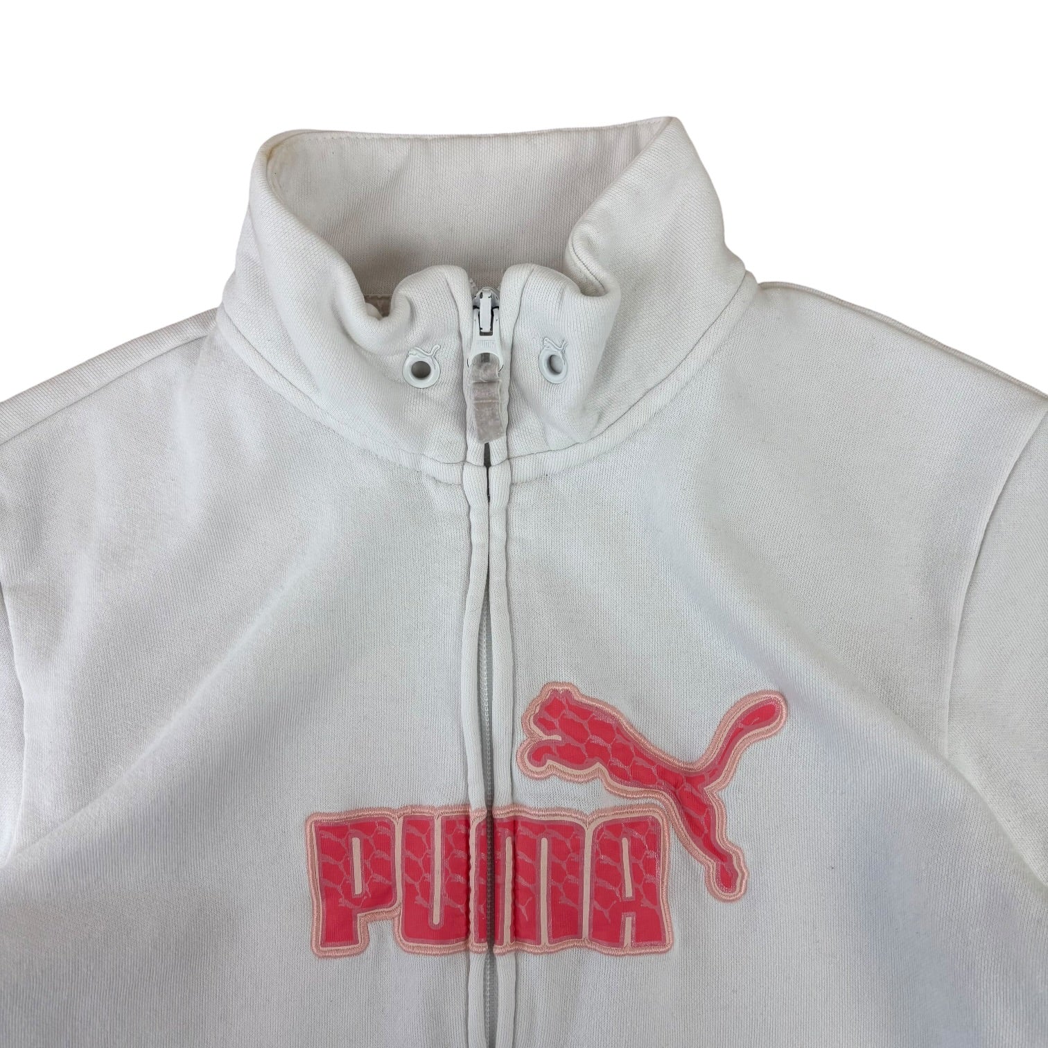 Puma Y2K White Track Jacket (Women’s S)