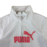 Puma Y2K White Track Jacket (Women’s S)