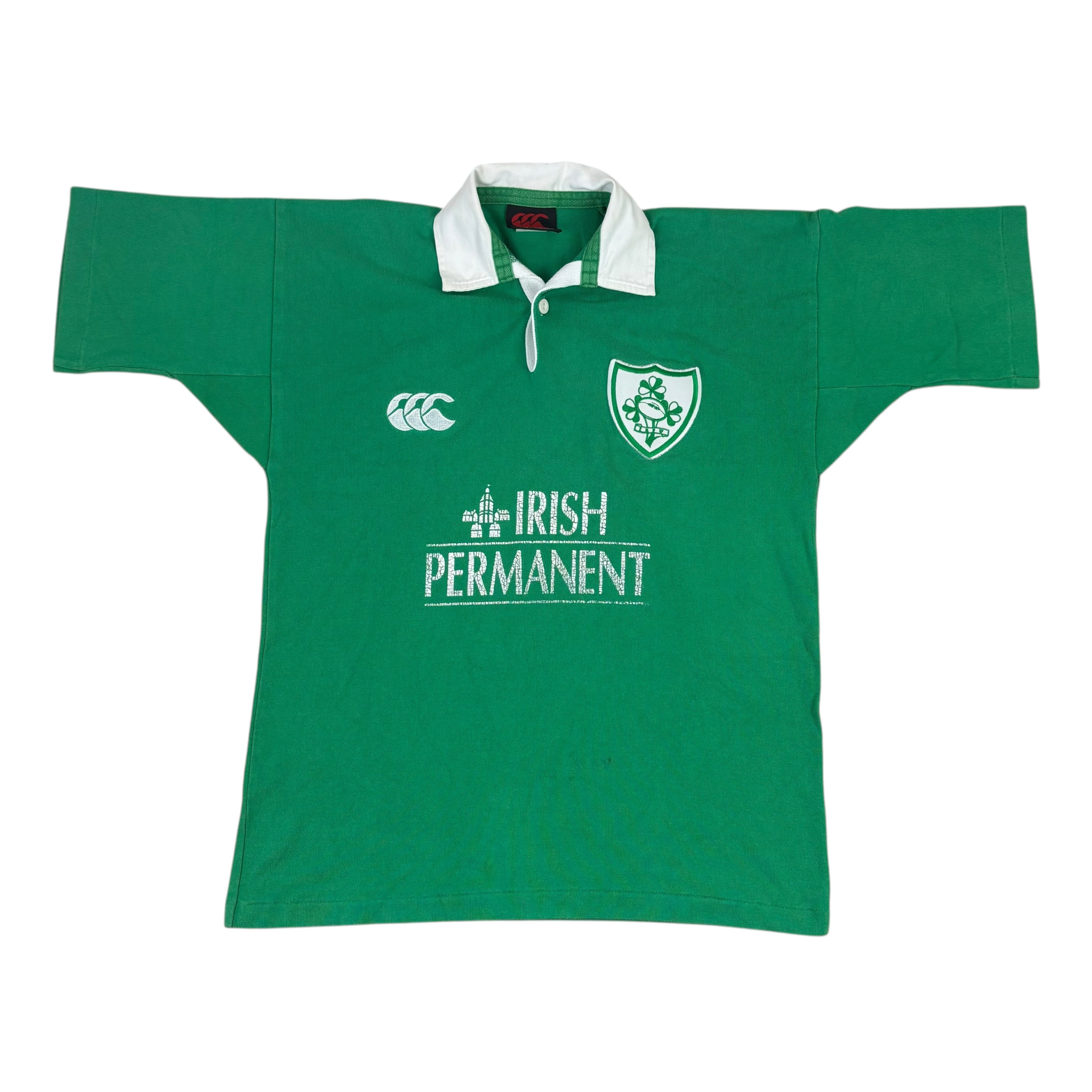 Canterbury Ireland Rugby IRFU 2000/01 Home Jersey (S)