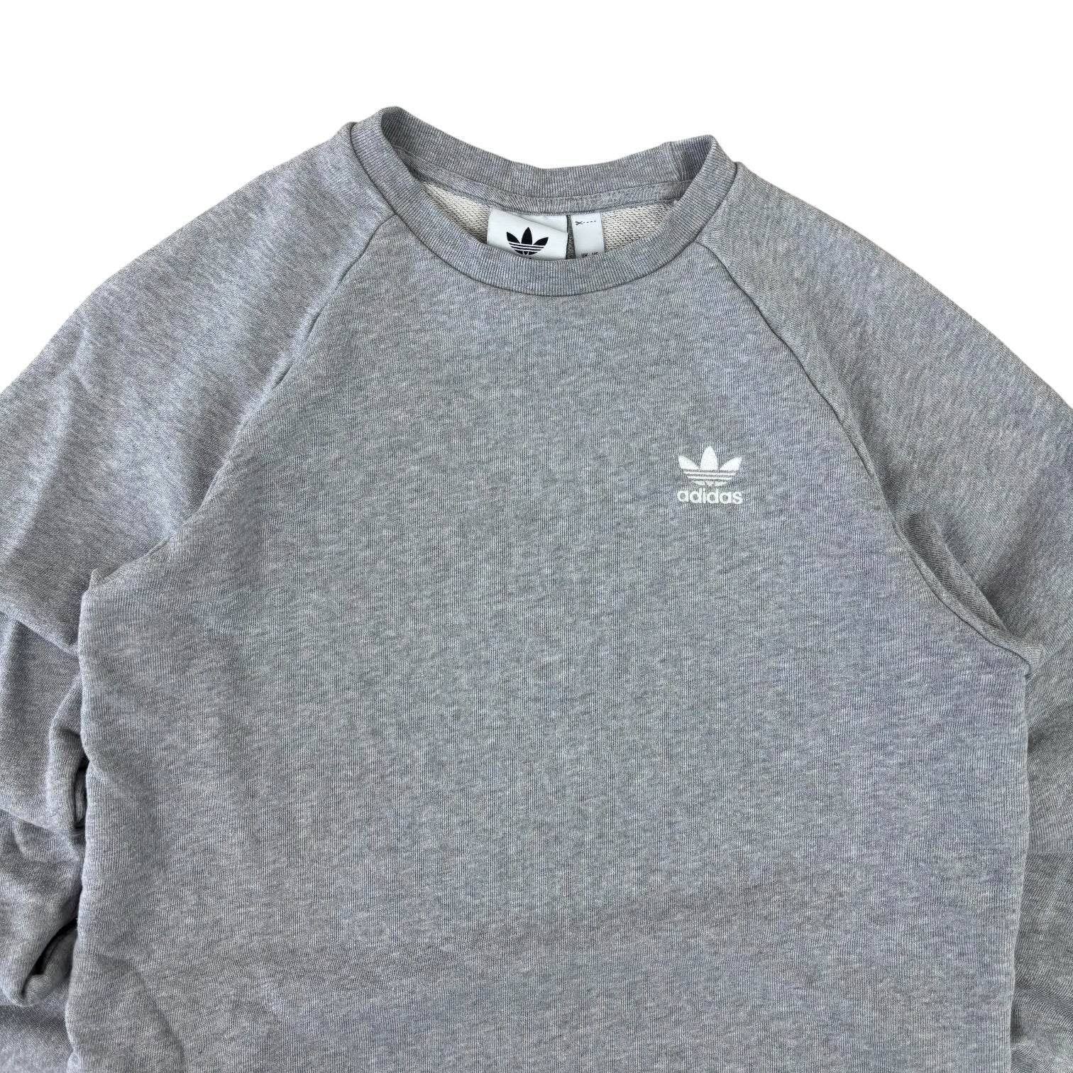 Adidas Grey Logo Sweater (S)