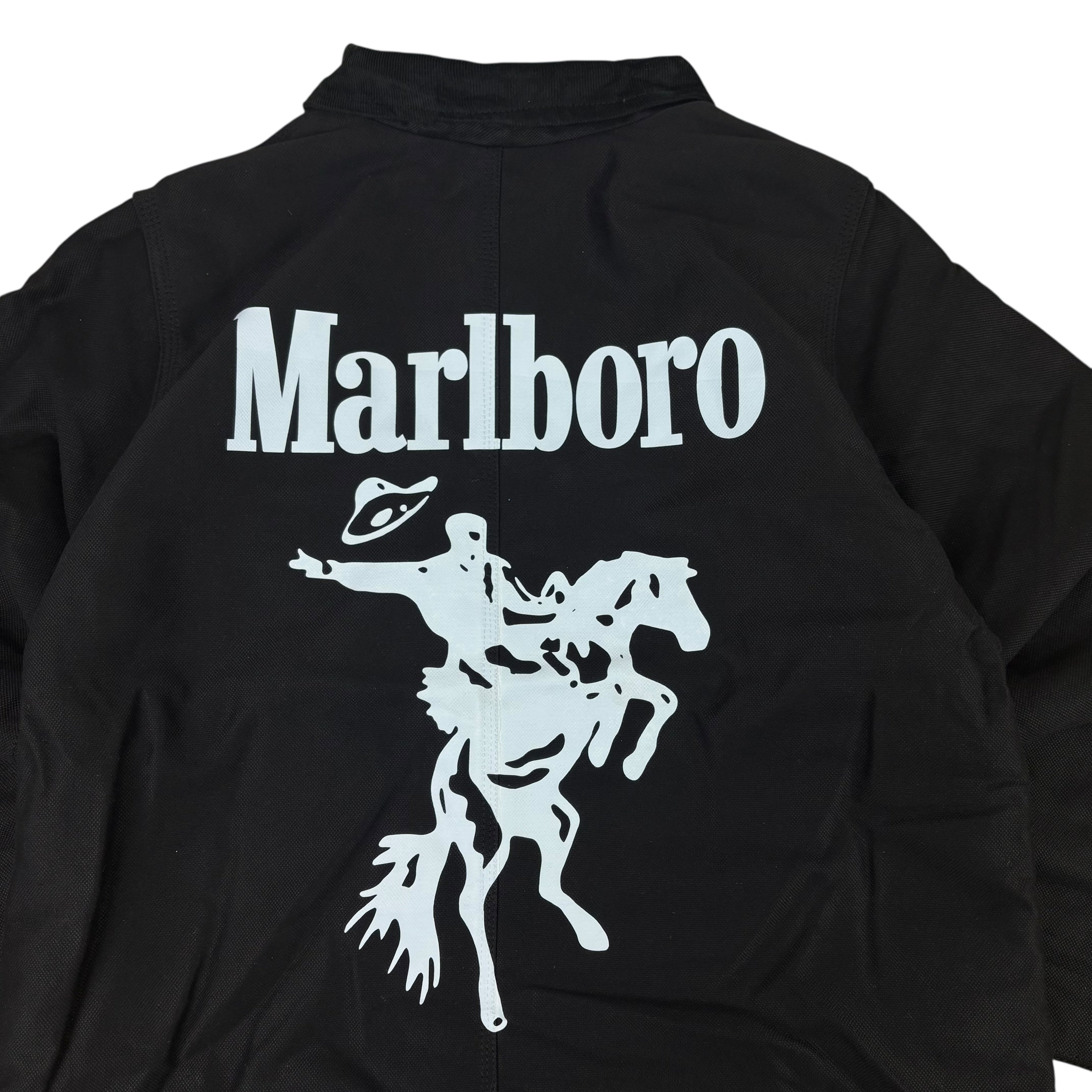 Carhartt Marlboro Black Reworked Detroit Jacket (M)