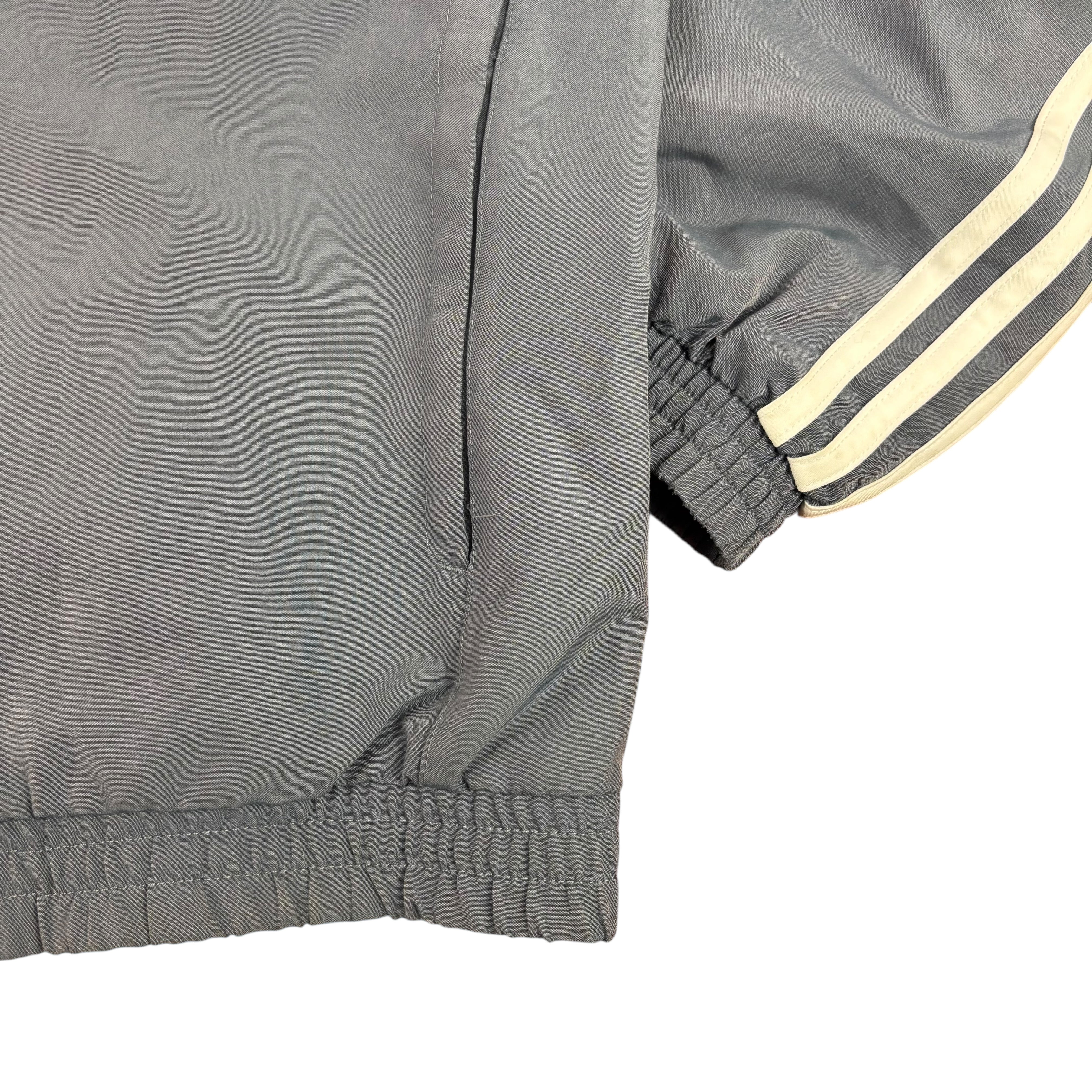 Adidas Performance Essentials Grey Y2K Windbreaker Tracksuit (M)