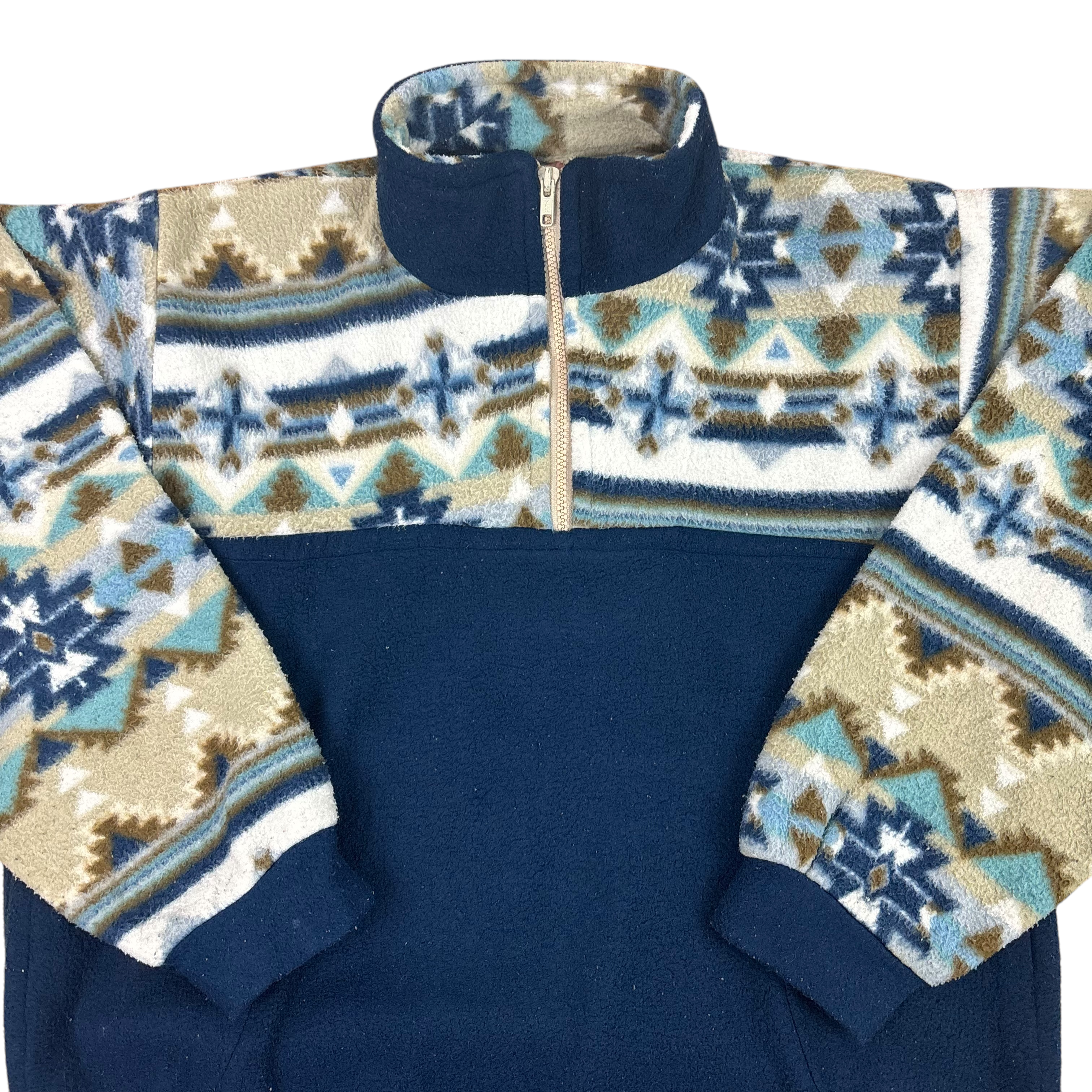 Vintage Funky Q-Zip Fleece (M)
