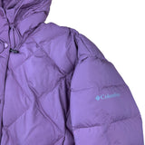 Columbia Lilac Diamond-Stitch Puffer Gilet (Women’s M)