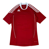 Adidas Red Y2K Logo Tee (S)