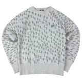 Nike Y2K Knitted Pattern Sweater (S)