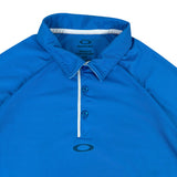 Oakley Blue Hydrolix Golf Polo Shirt (S)